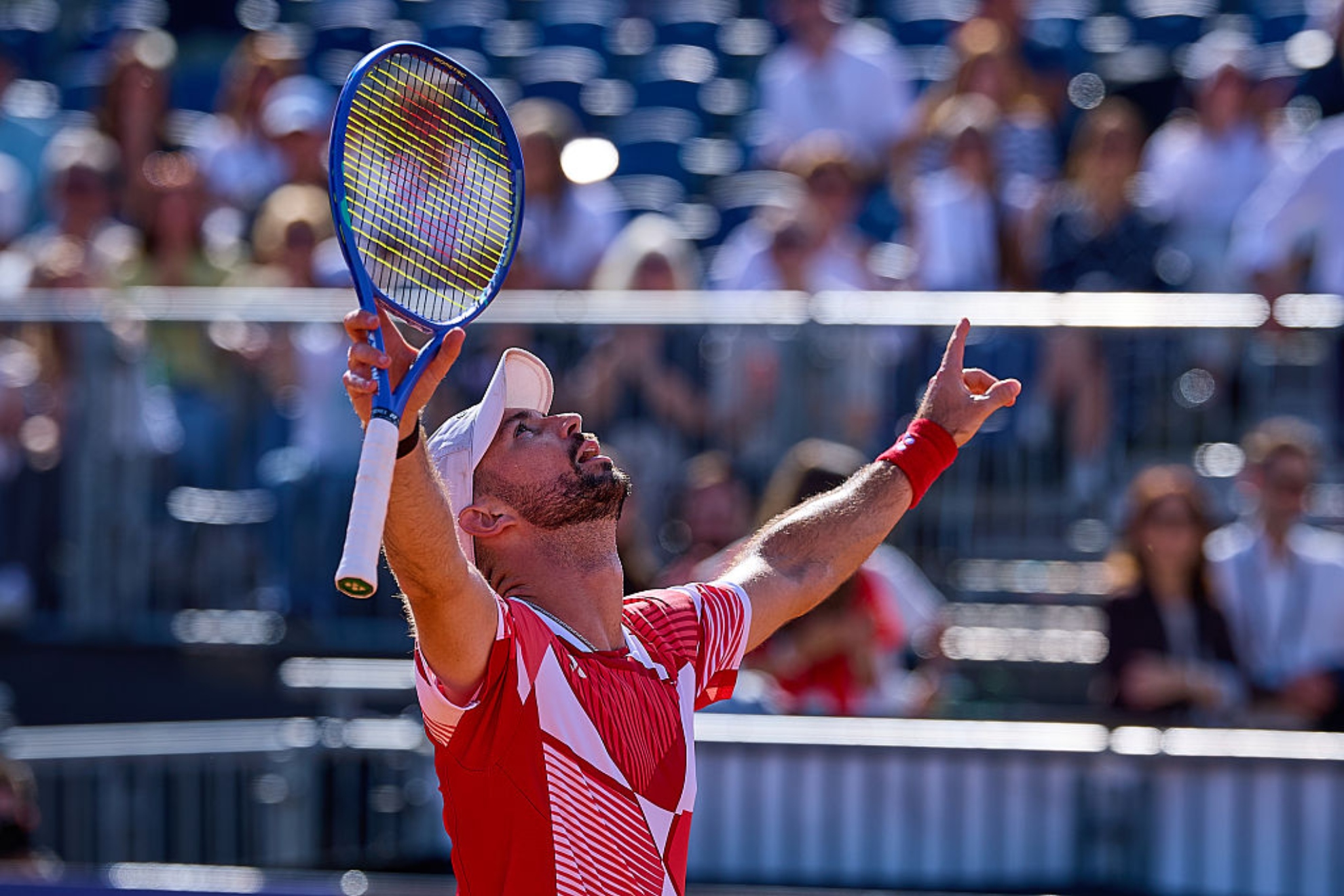 Rodionov celebra un triunfo. Getty Images
