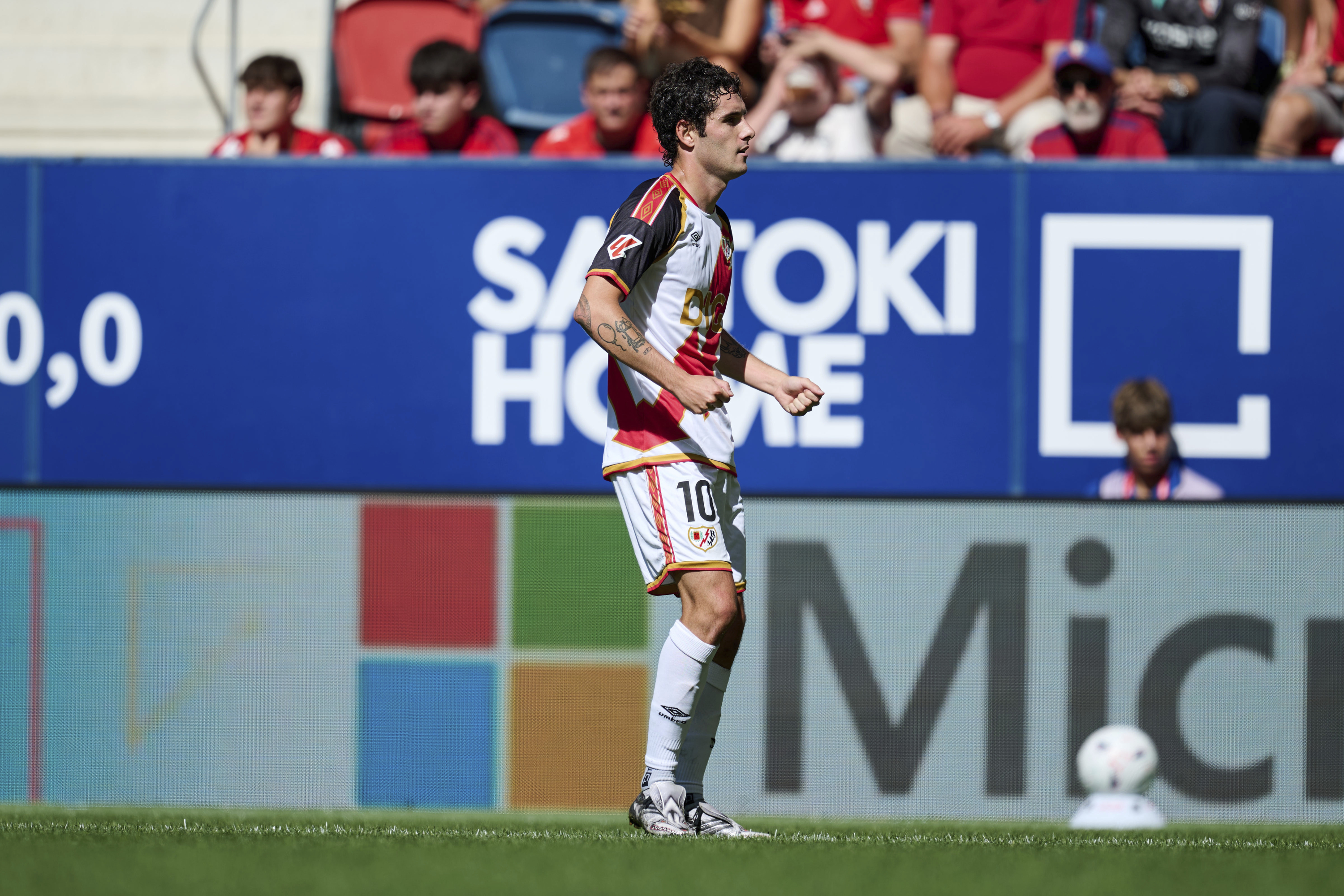Sergio Camello, en el encuentro ante el Osasuna DANI FERNÁNDEZ