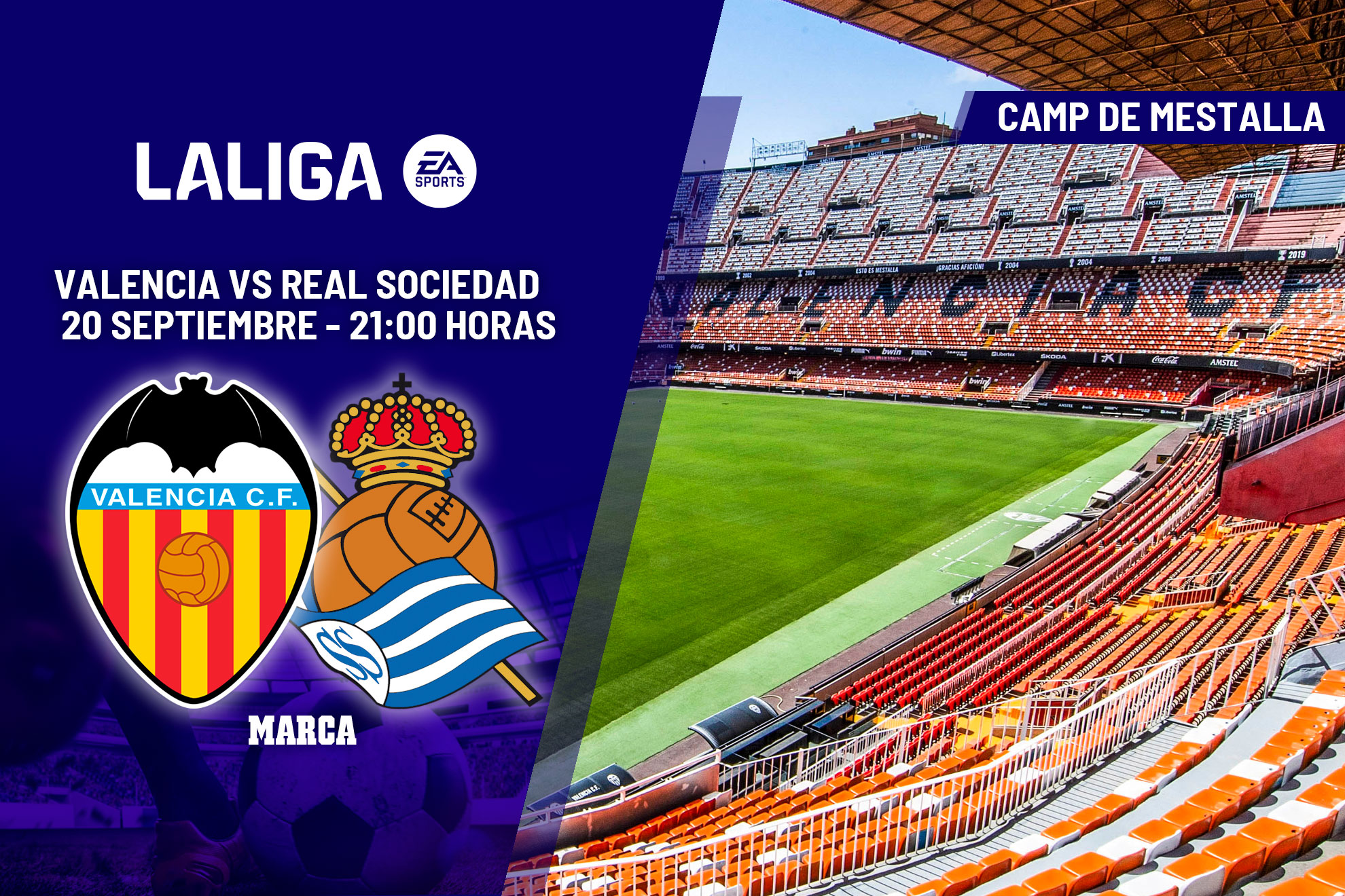 Previa del partido Valencia - Real Sociedad. MARCA