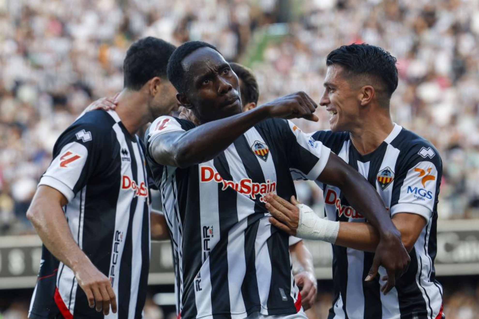 El Castellón ha liderado la clasificación durante la mitad de las jornadas disputadas. LALIGA