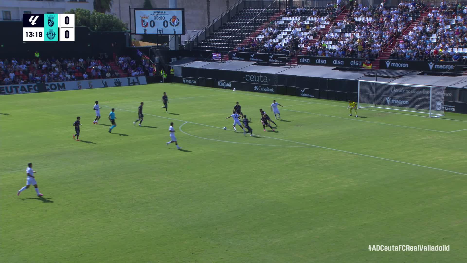 Ceuta 1-1 Valladolid  LaLiga Hypermotion (J6)