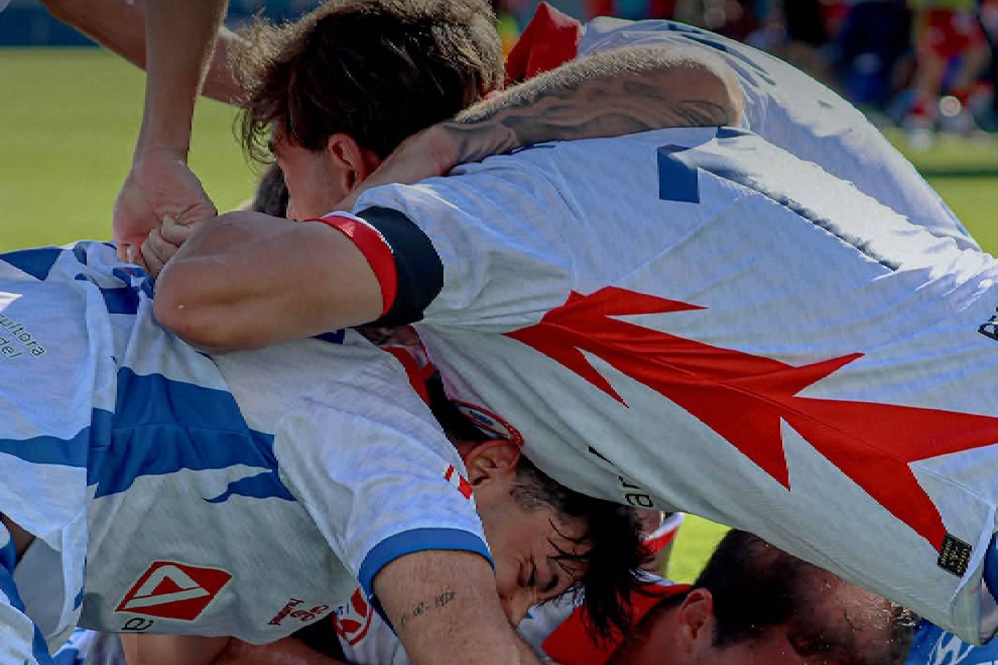 El Majadahonda celebró a lo grande el triunfo ante el Teruel