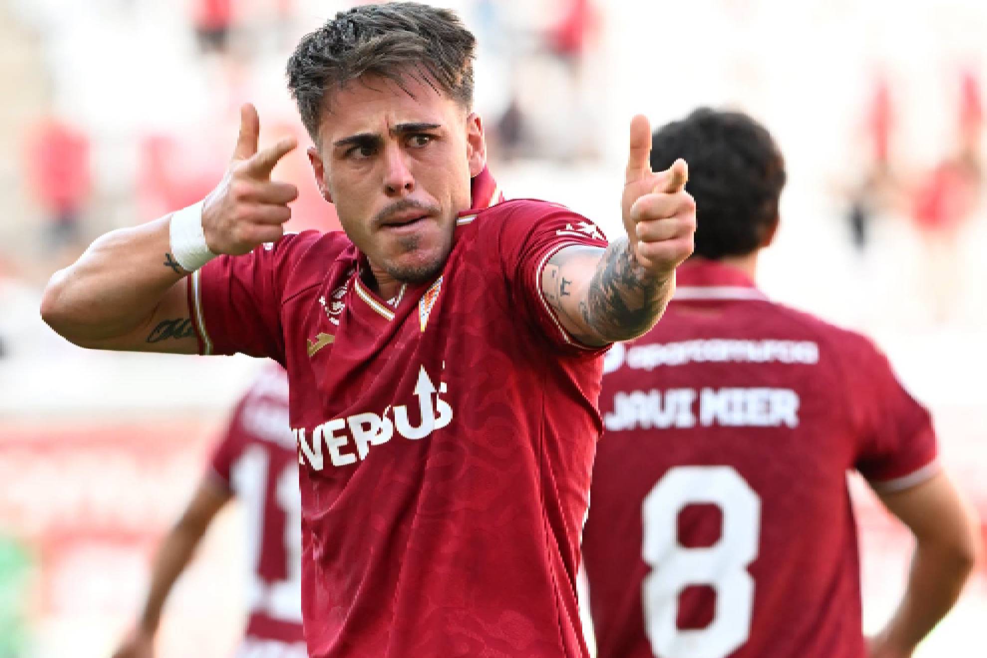 Olmedo marcó el penalti que dejó los tres puntos en Murcia