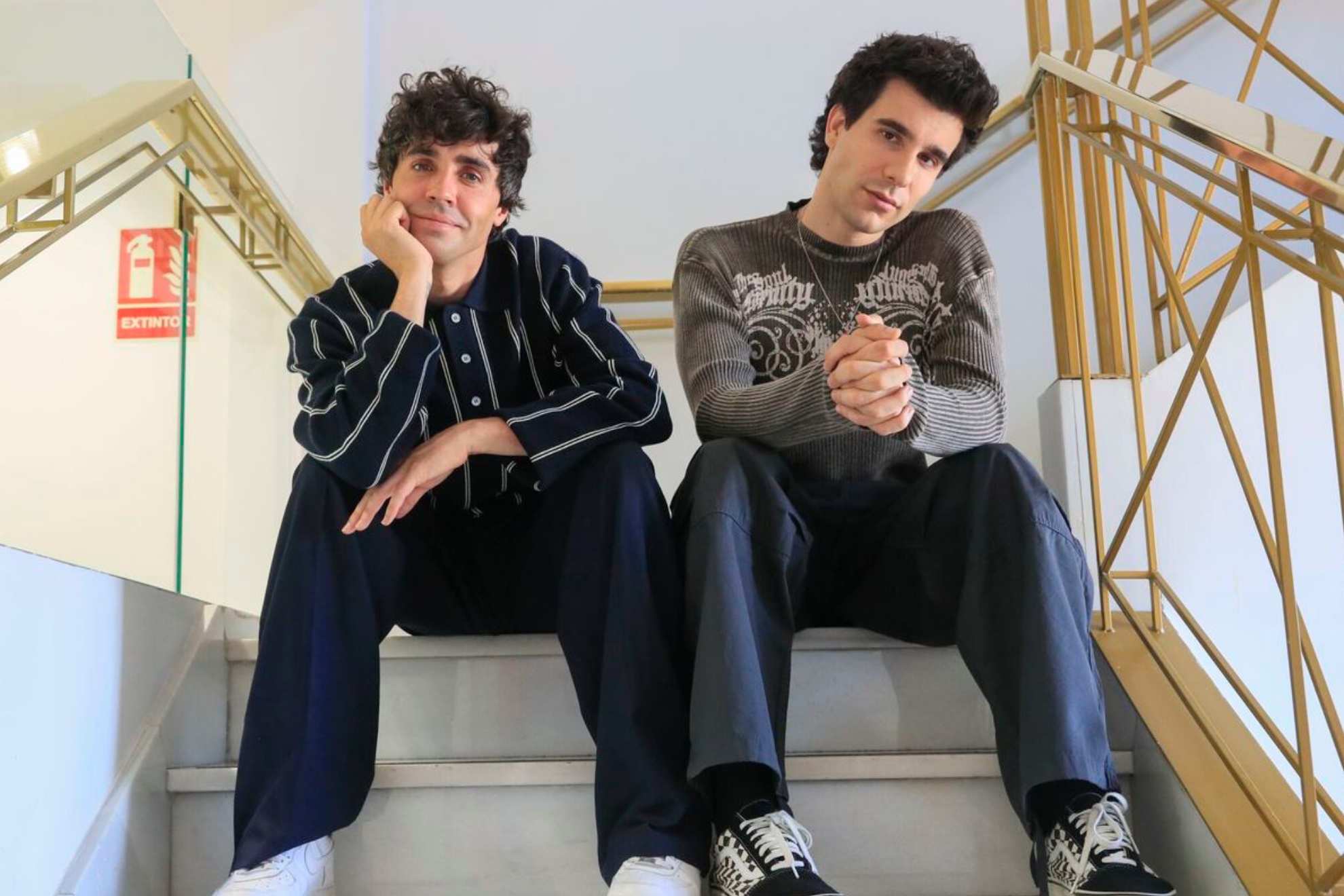 Los Javis presentan 'La bola negra' en España EFE