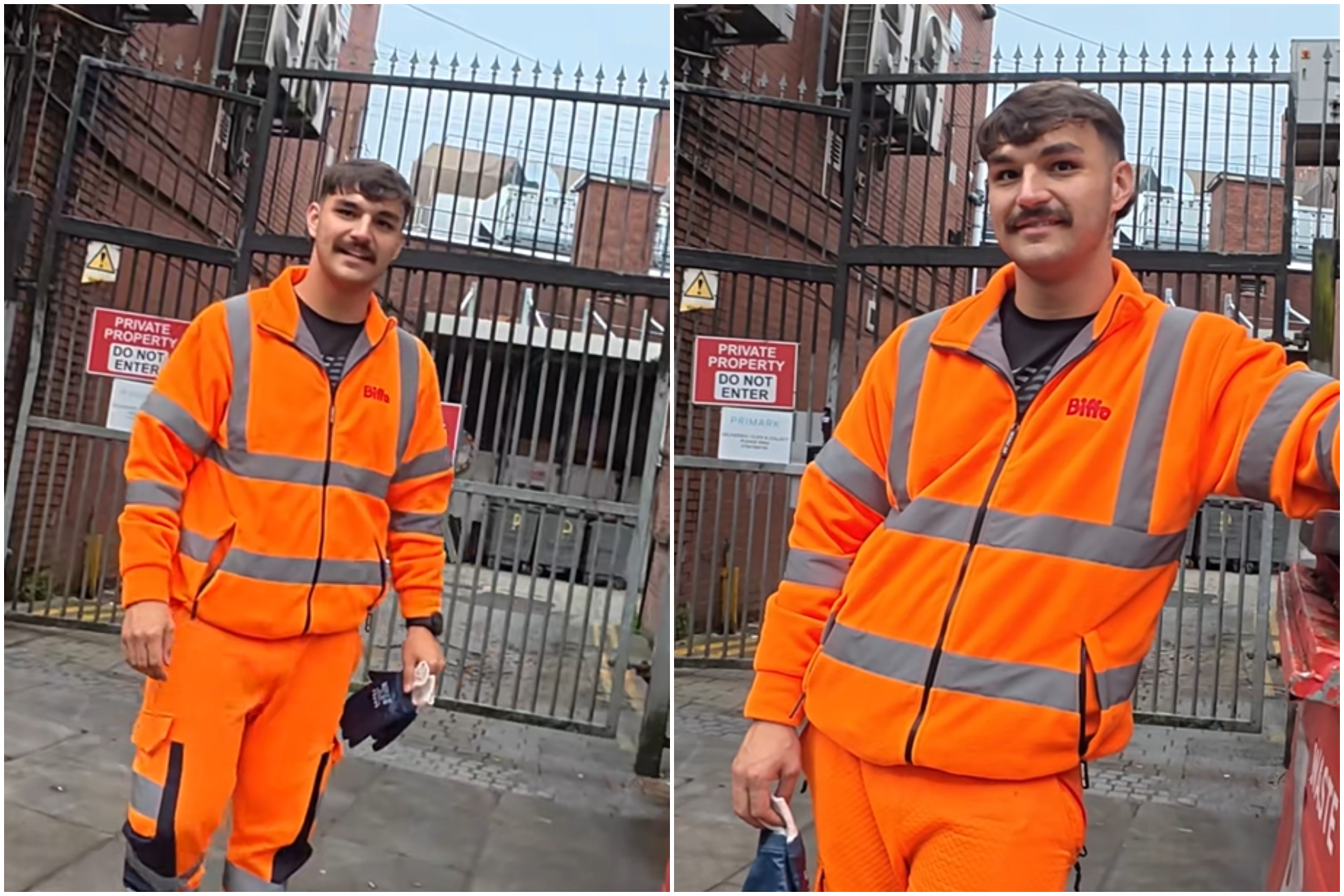 Gav, el joven británico de 27 años que gana 58.000 euros como basurero. TikTok