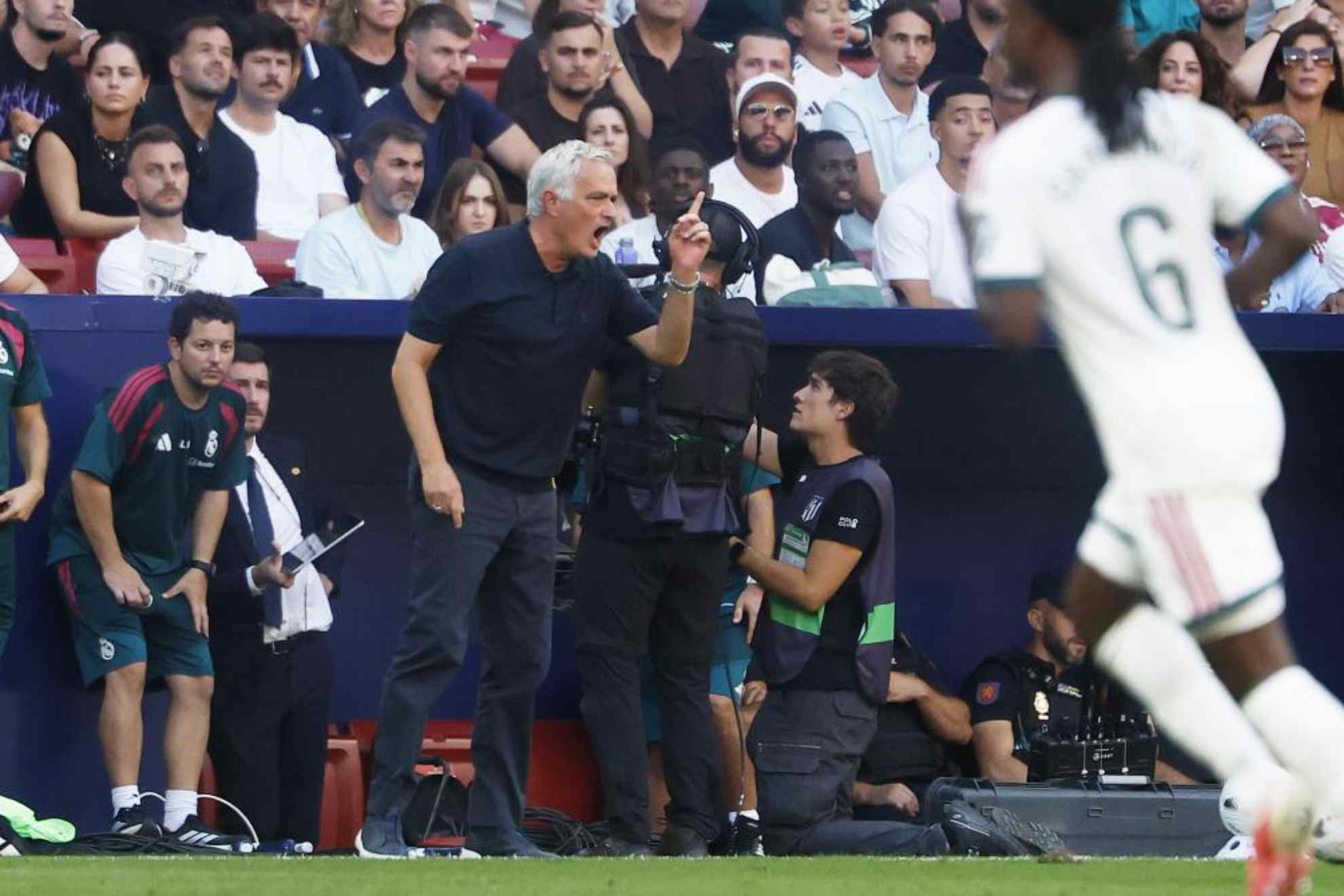 Jose Mourinho, en el Metropolitano