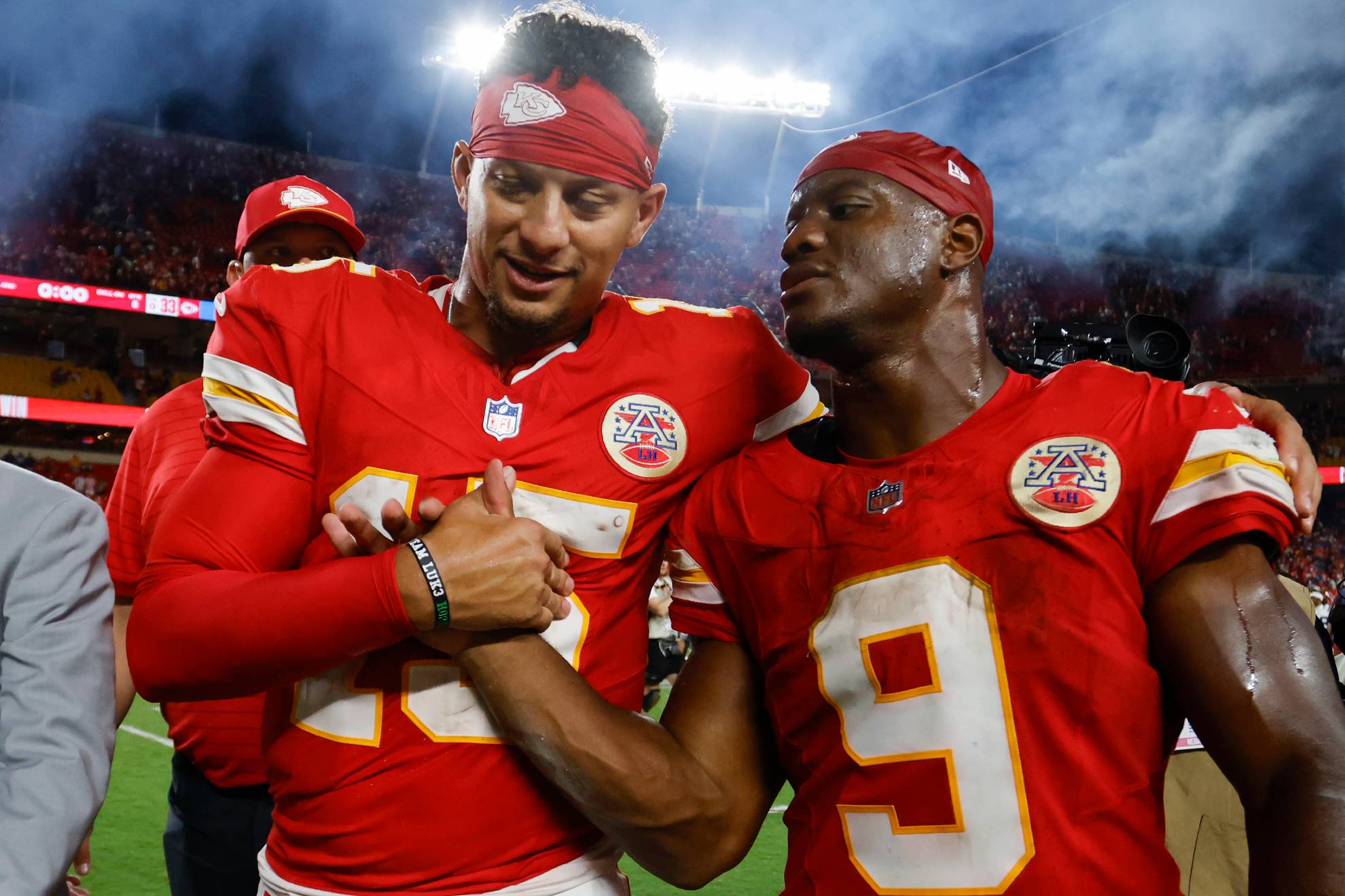 Patrick Mahomes lanza a los Chiefs, que ganan en el 'field goal' en el último segundo de la prórroga AP Photo/Colin E. Braley