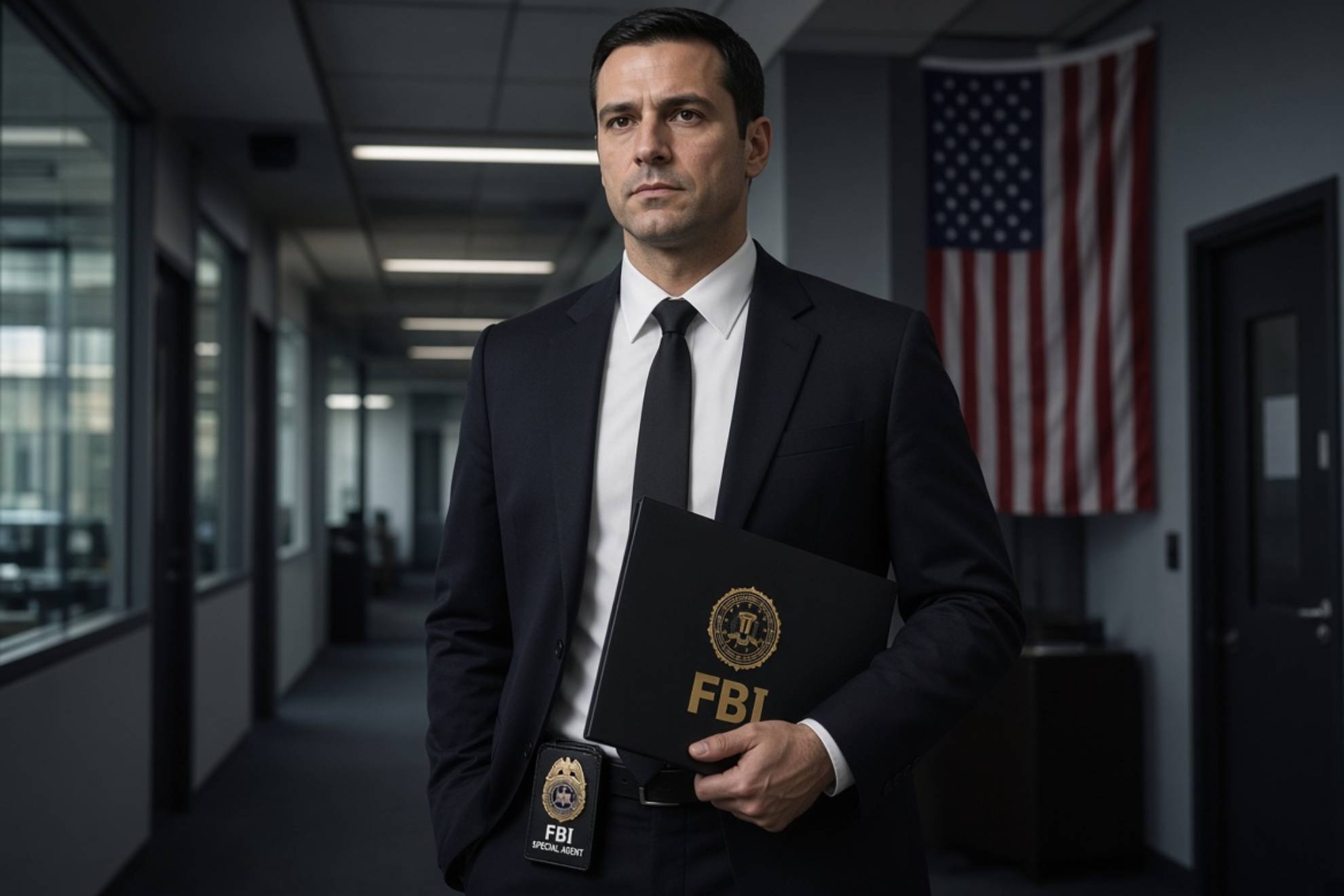 Agente del FBI. Creada con IA