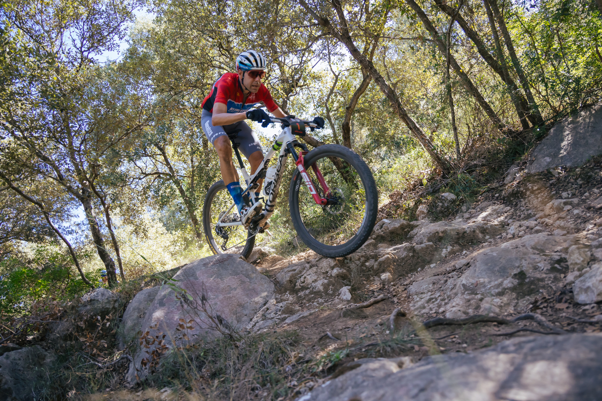 David Valero, durante el recorrido de La Tramun. Sea Otter Europe