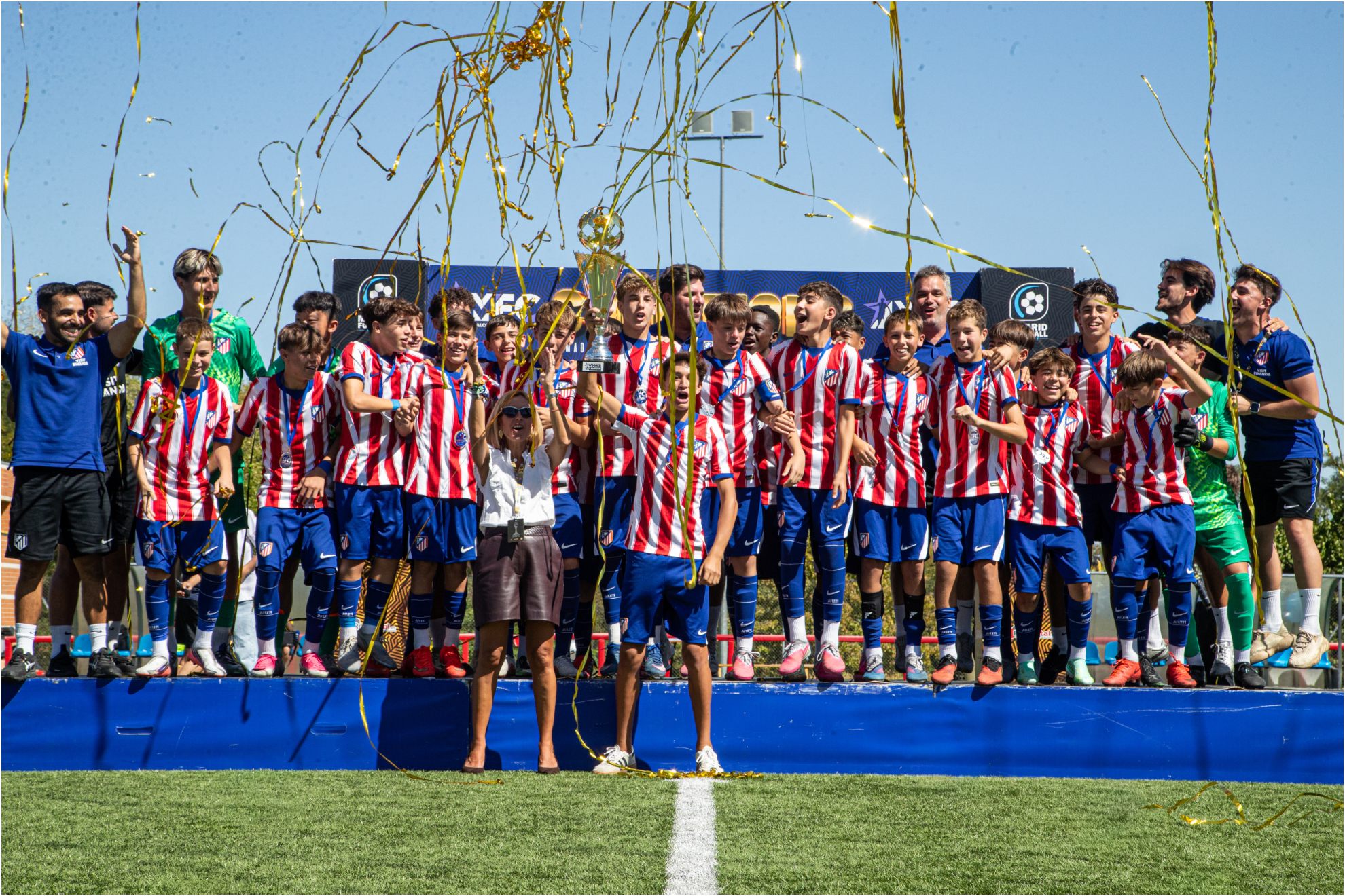 El Atlético de Madrid, campeón de la XI edición de la Madrid Football Cup U-14