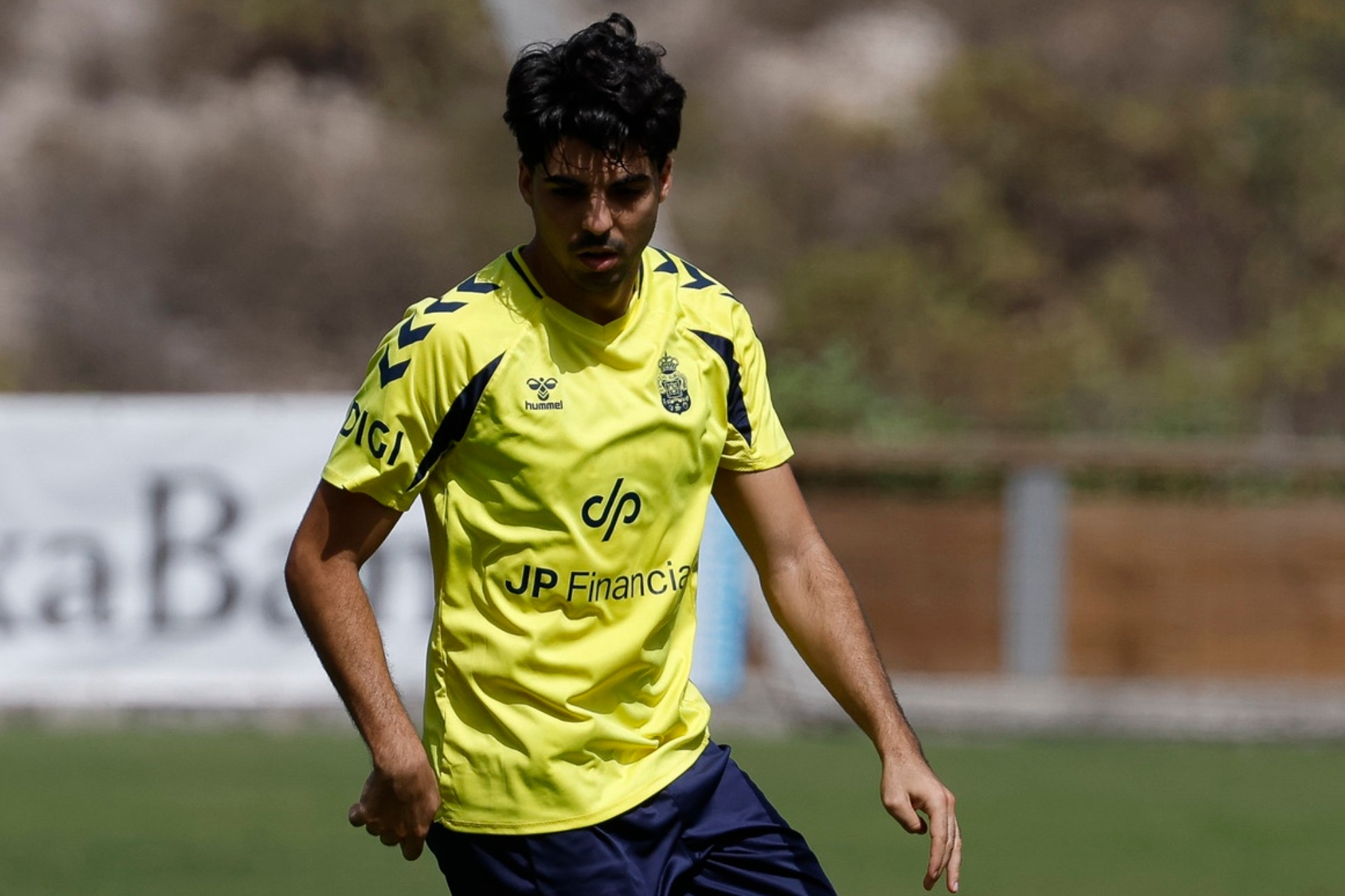 Clemente, entrenando. LAS PALMAS