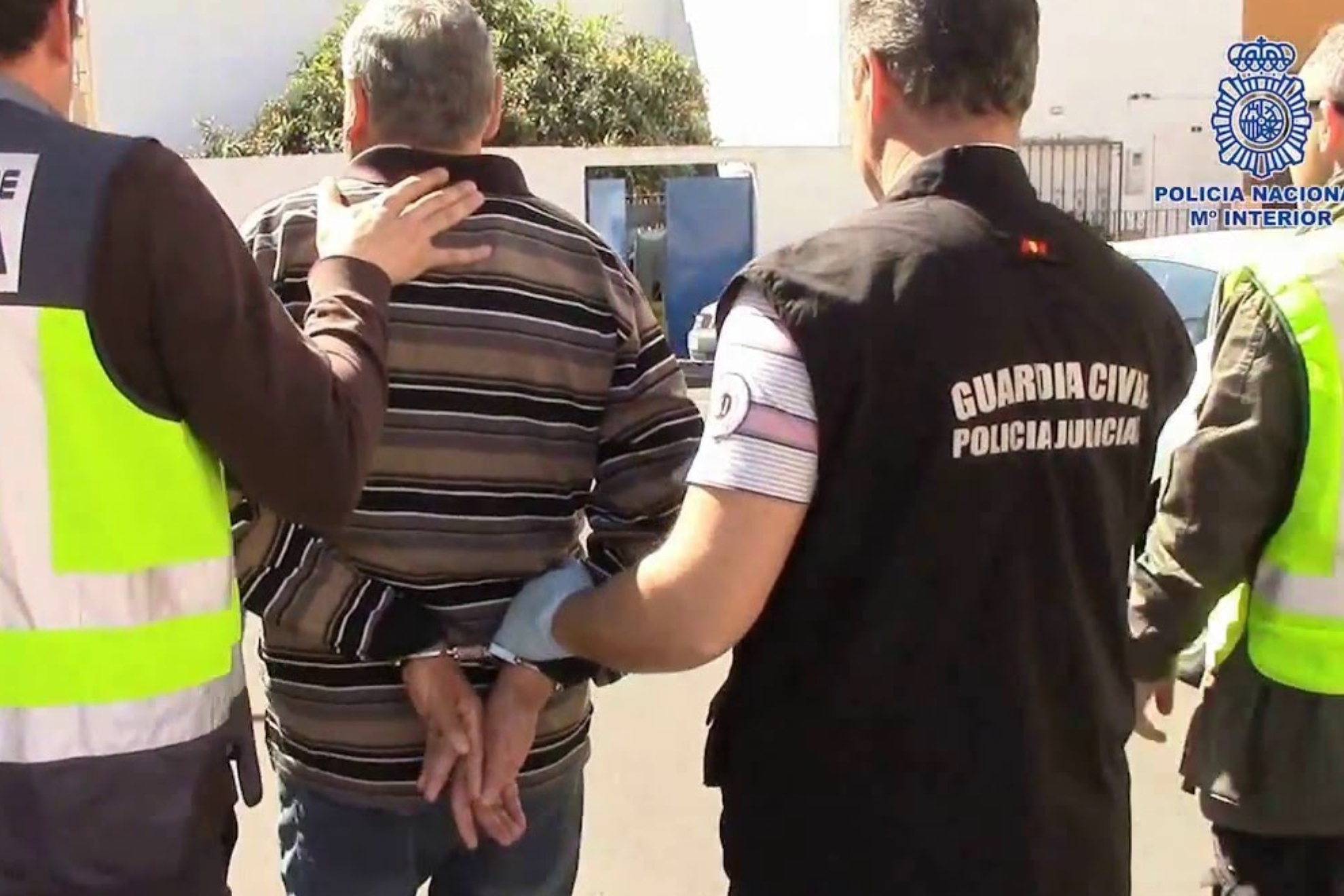 Secuestro de película en la AP-7. GC