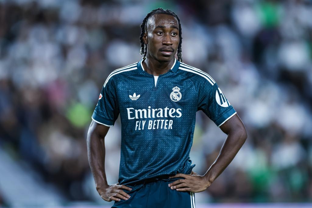 Diomande durante un partido con el Madrid.