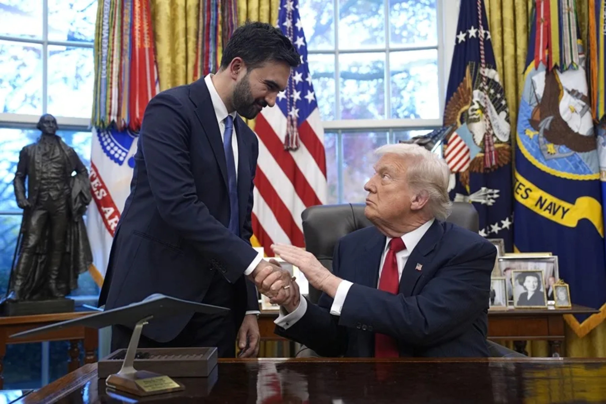 Trump y Mamdani llegan a un acuerdo pese a sus diferencias. EFE