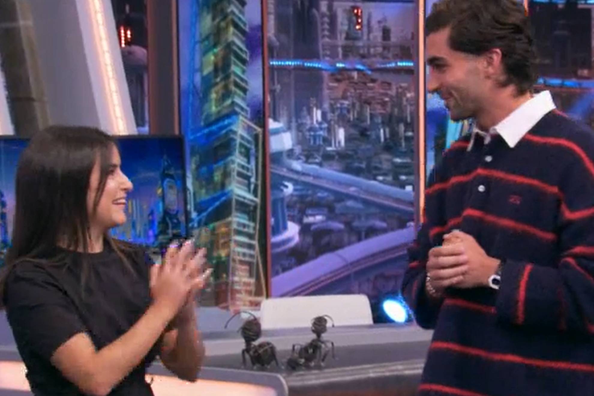 Así fue el cara a cara de Ferrán Torres con la responsable del vídeo viral "Oh, Ferran": "Me salió del alma" El Hormiguero