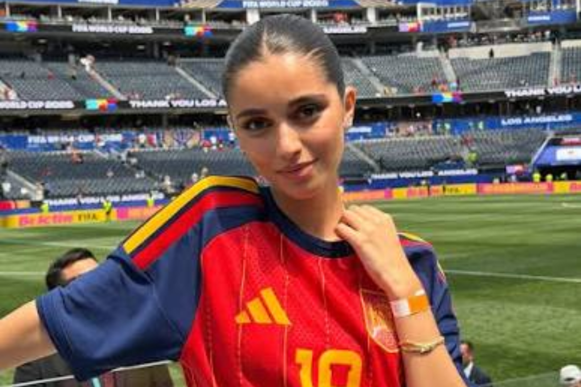 Inés García tras ganar España el mundial Instagram