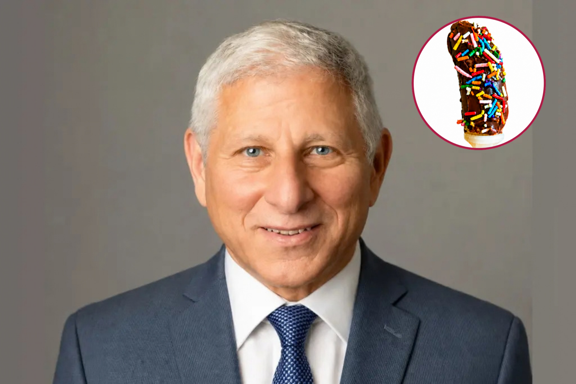 Richard Brown esta detras del exito de esta brocheta de platano congelado