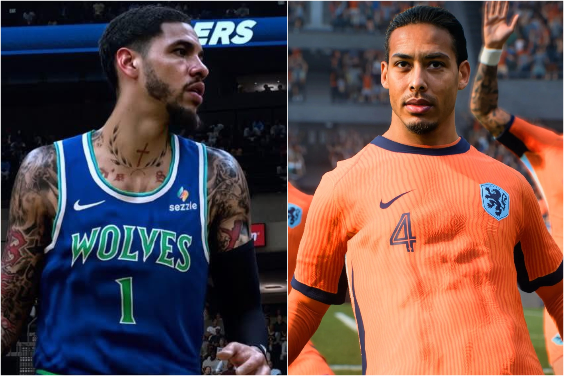 Lamelo Ball y Van Dijk en NBA 2K27 y FC 27 con la tecnología NVIDIA