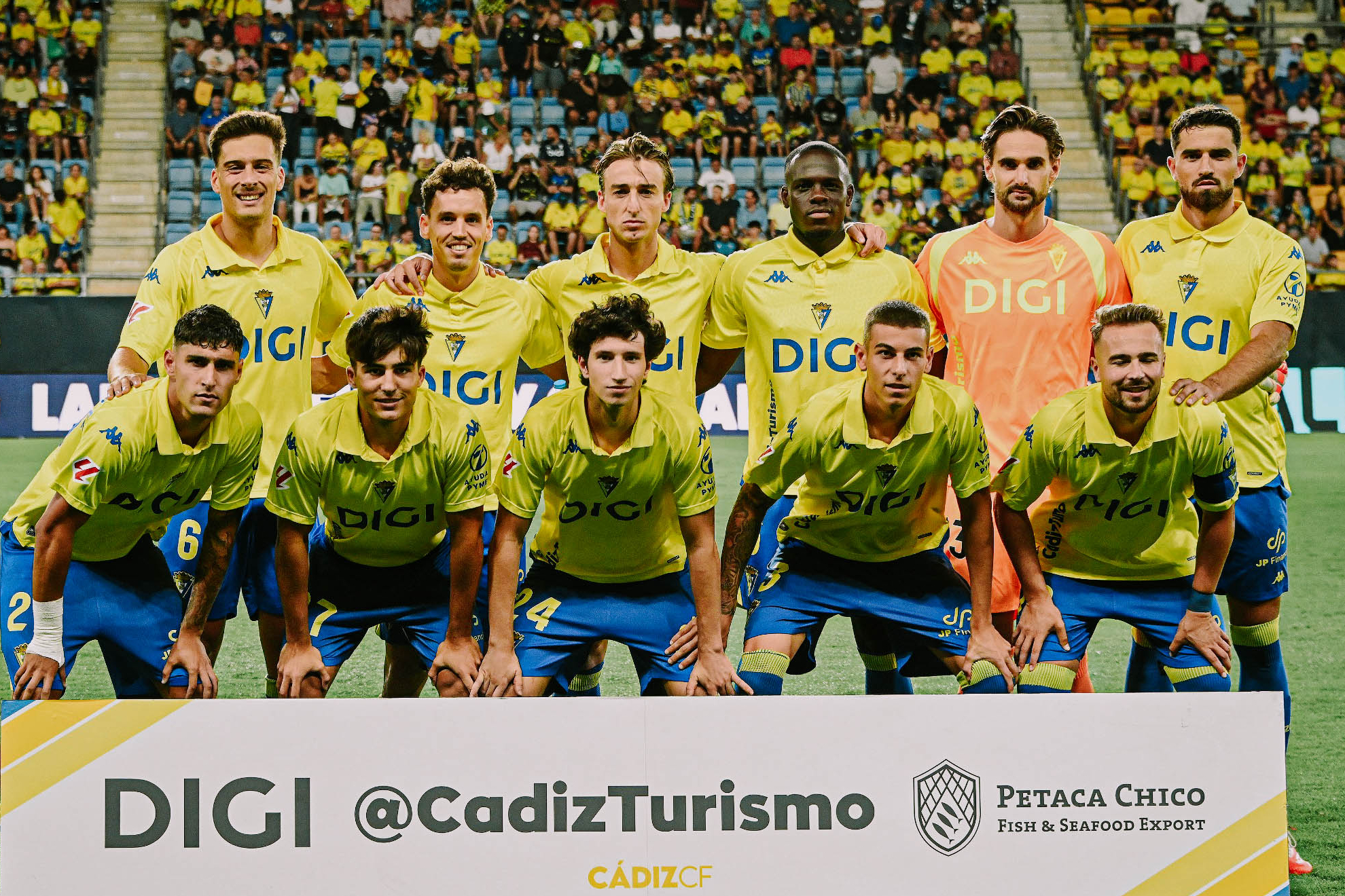 Once del Cádiz en su último partido de Liga. CÁDIZ CF