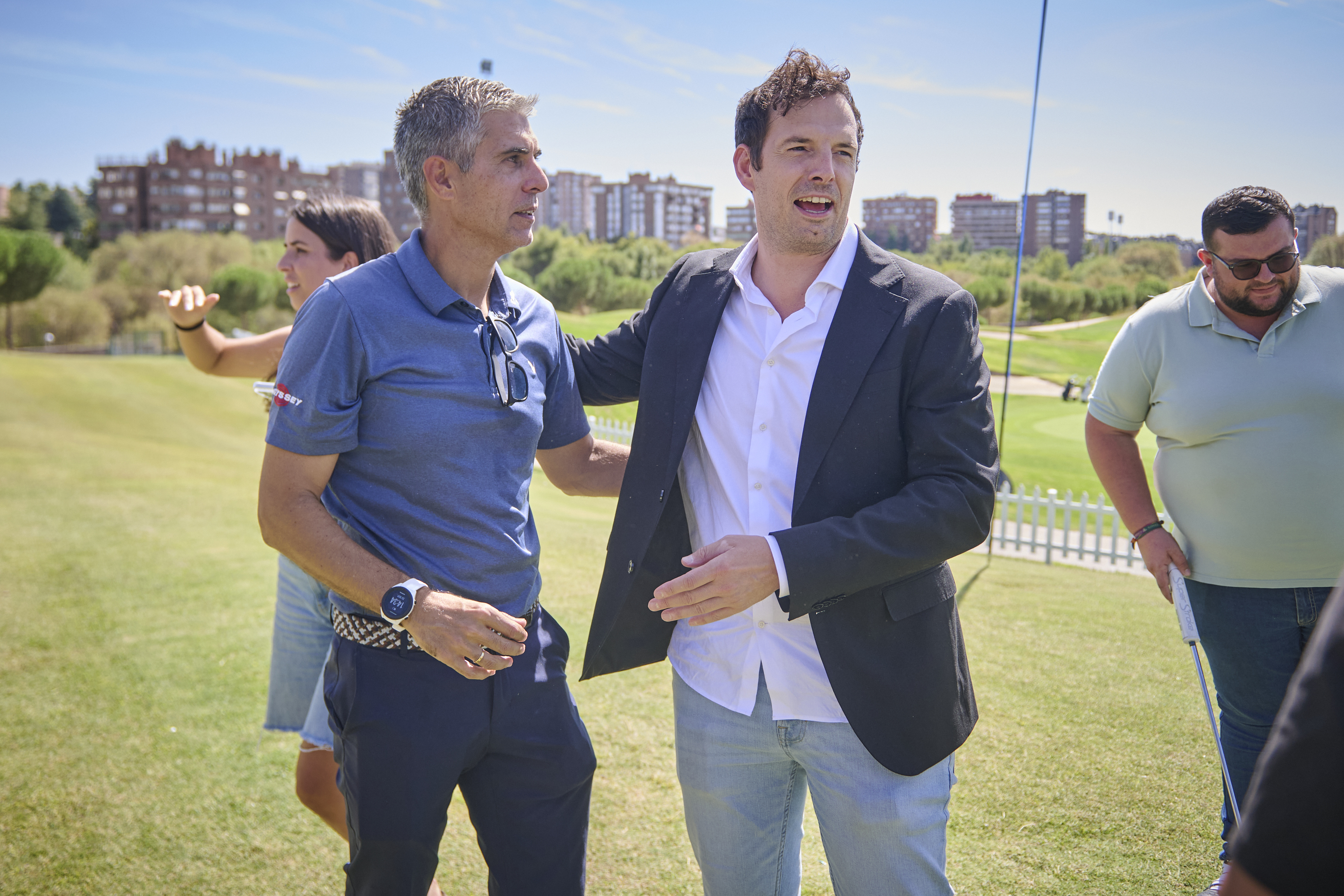 Javier Amaro, junto a José Luis Sánchez Mejores fotos del All Stars Golf de Radio MARCA JORGE ROPERO Actualizado: 22/09/2026 17:41 horas