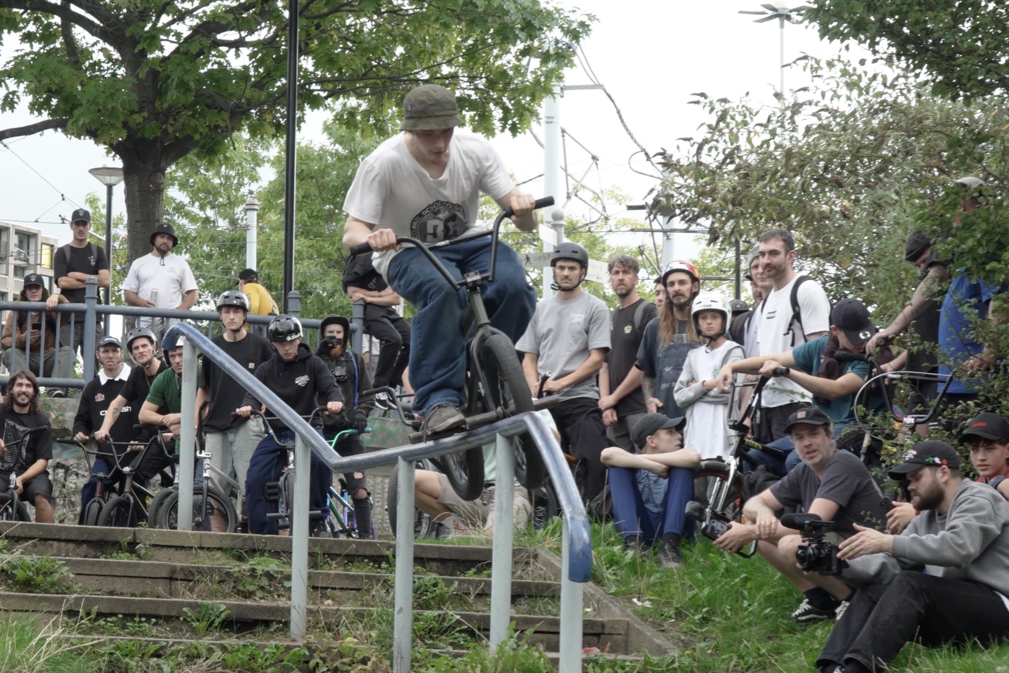 Red Bull Sessions reunió a cientos de riders en las calles de Sheffield. Fred Murray