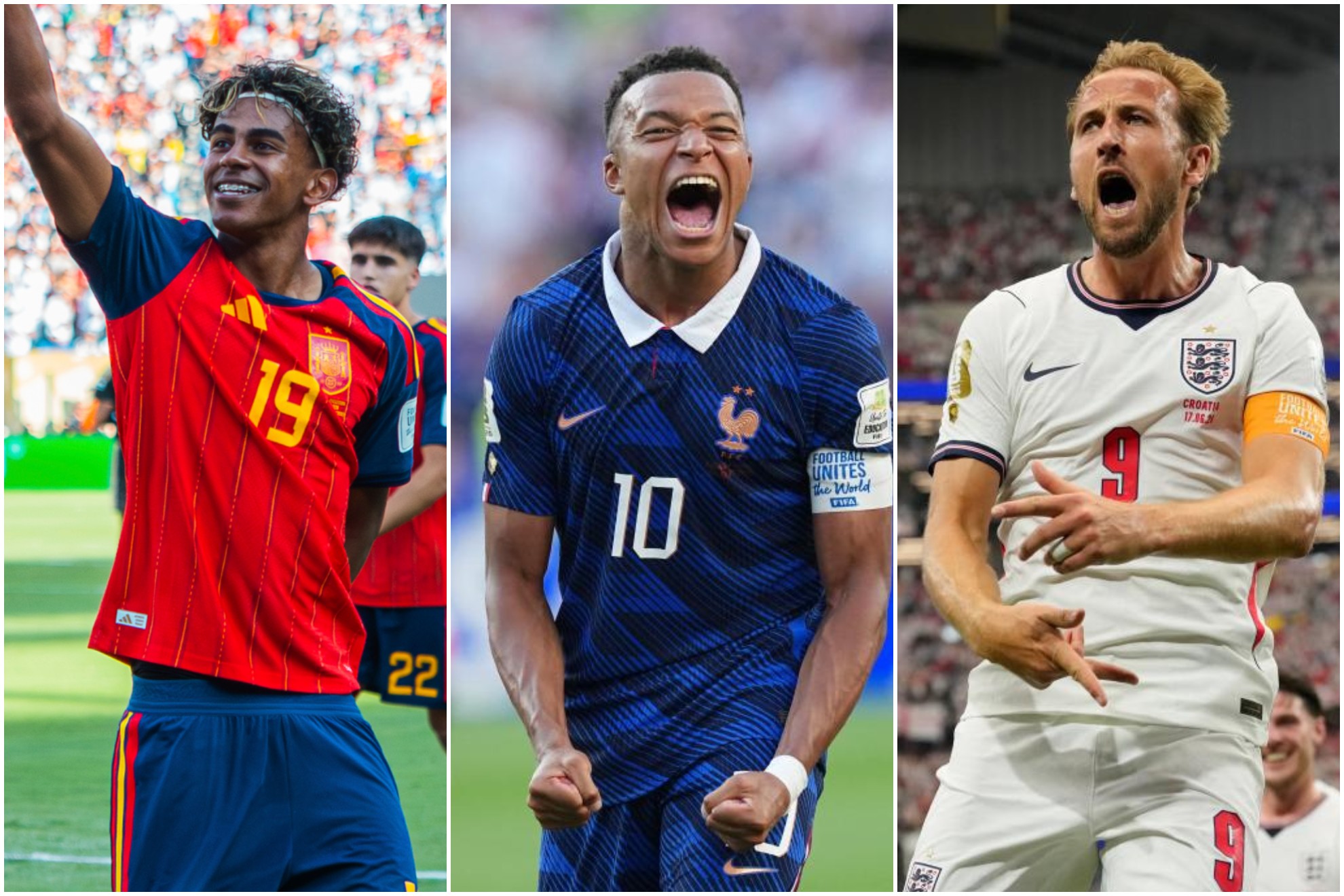 Candidatos al Balón de Oro.