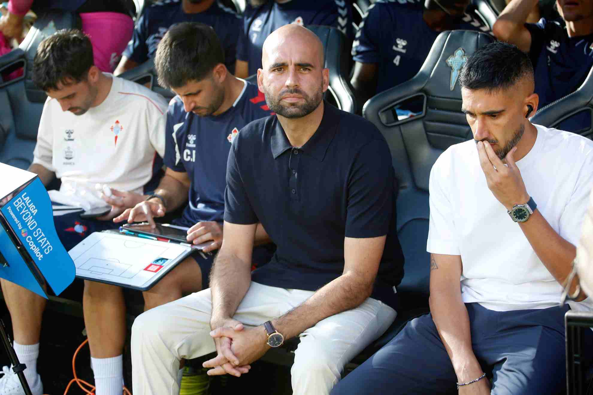 Claudio Giráldez, técnico del Celta Claudio Giráldez, técnico del Celta