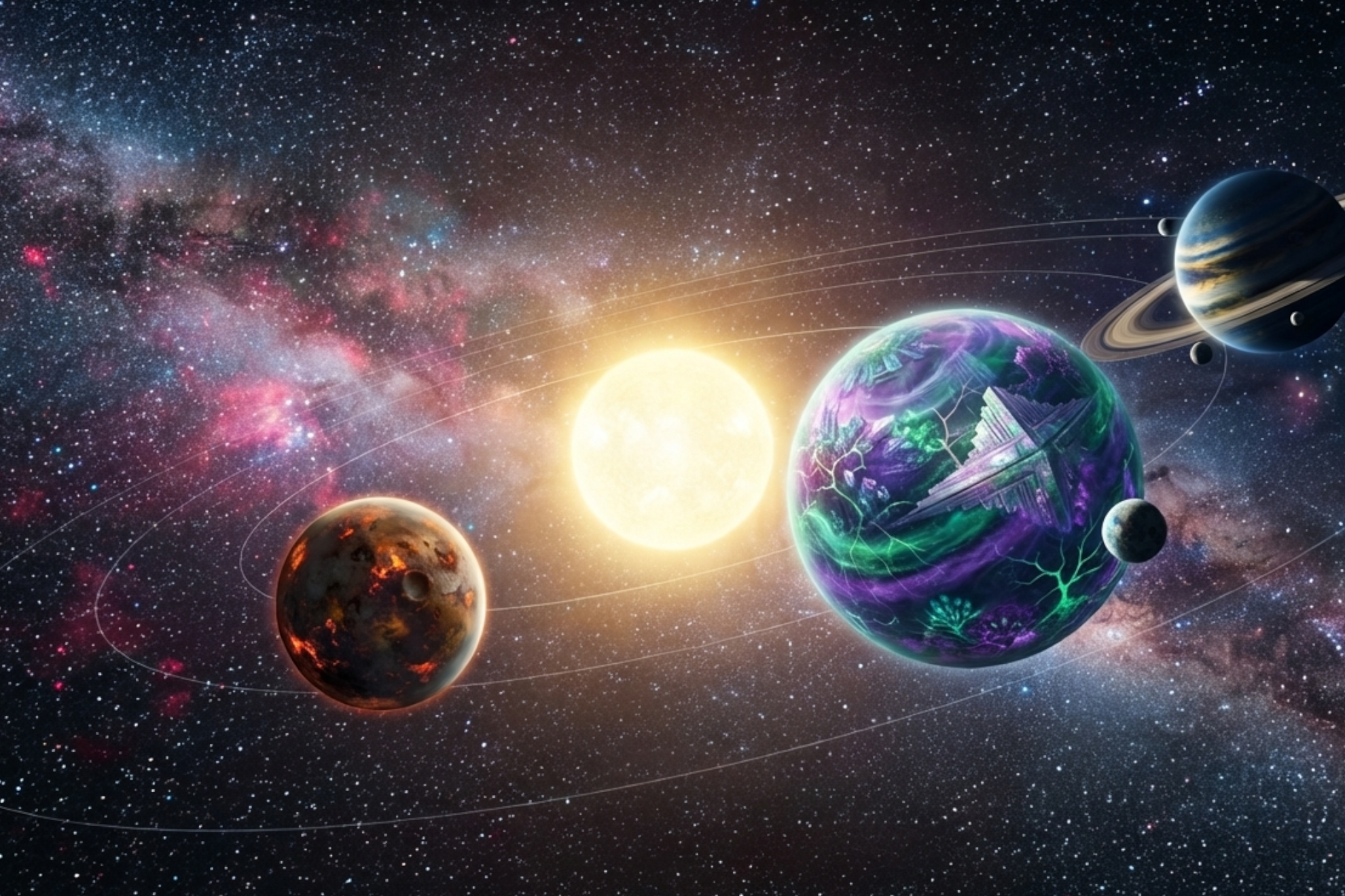 La investigación se ha centrado en el sistema Beta Pictoris Imagen creada con IA