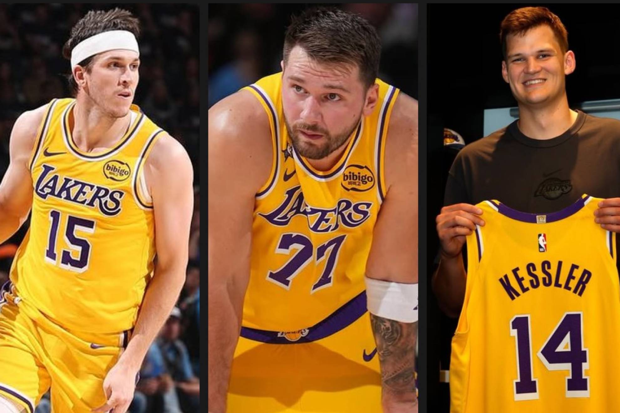 Luka Doncic, Austin Reaves y Walker Kessler forman el Big 3 de los Lakers de la era post LeBron Instagram