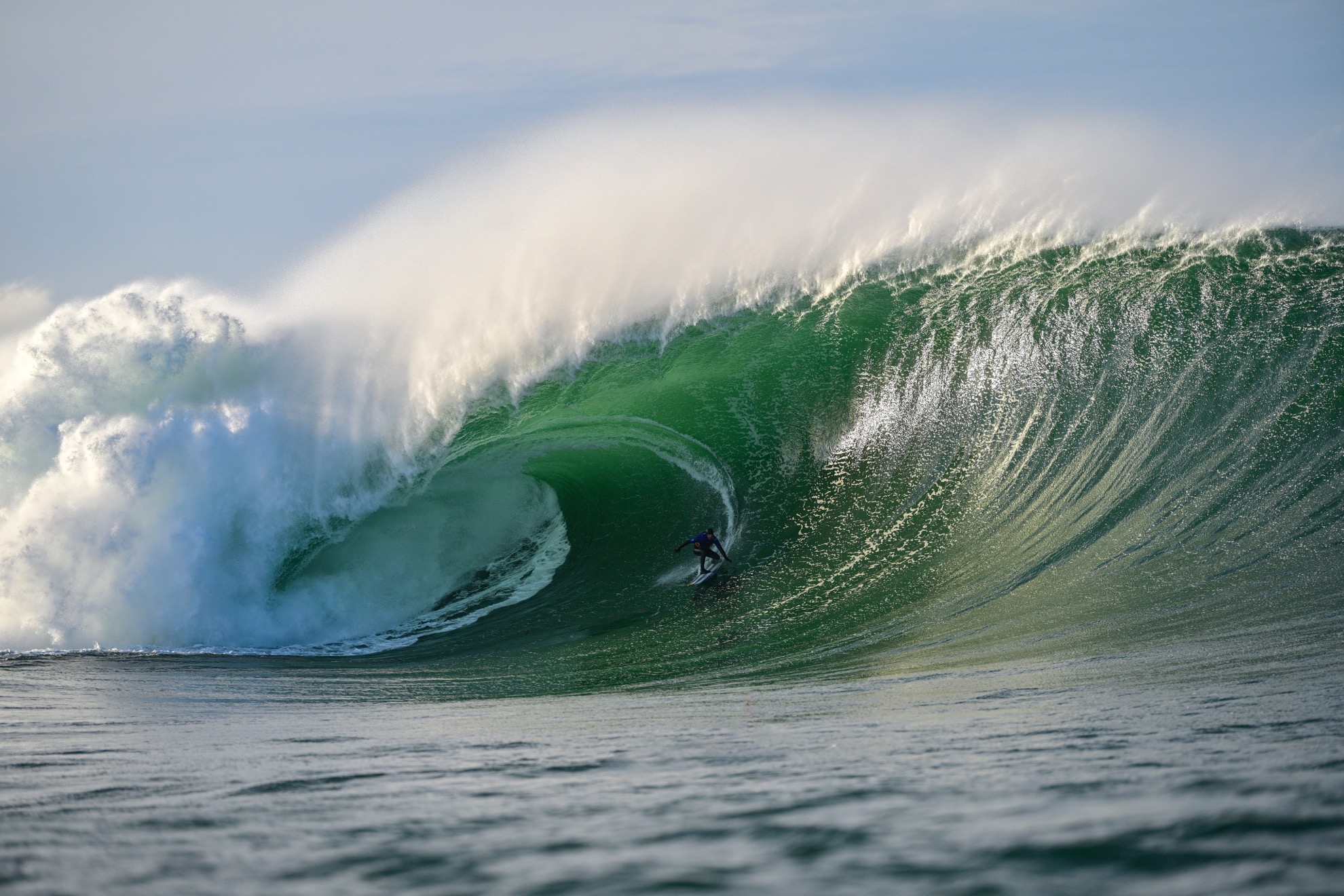 Natxo González en la ola de Mullaghmore que le ha dado el Ride of the Year. Red Bull Content Pool