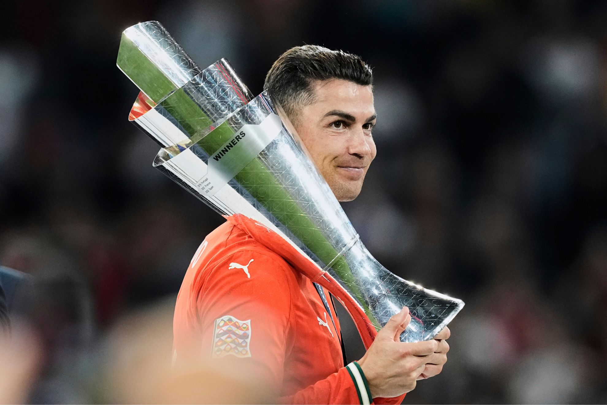 Cristiano Ronaldo, con la Nations League de 2025