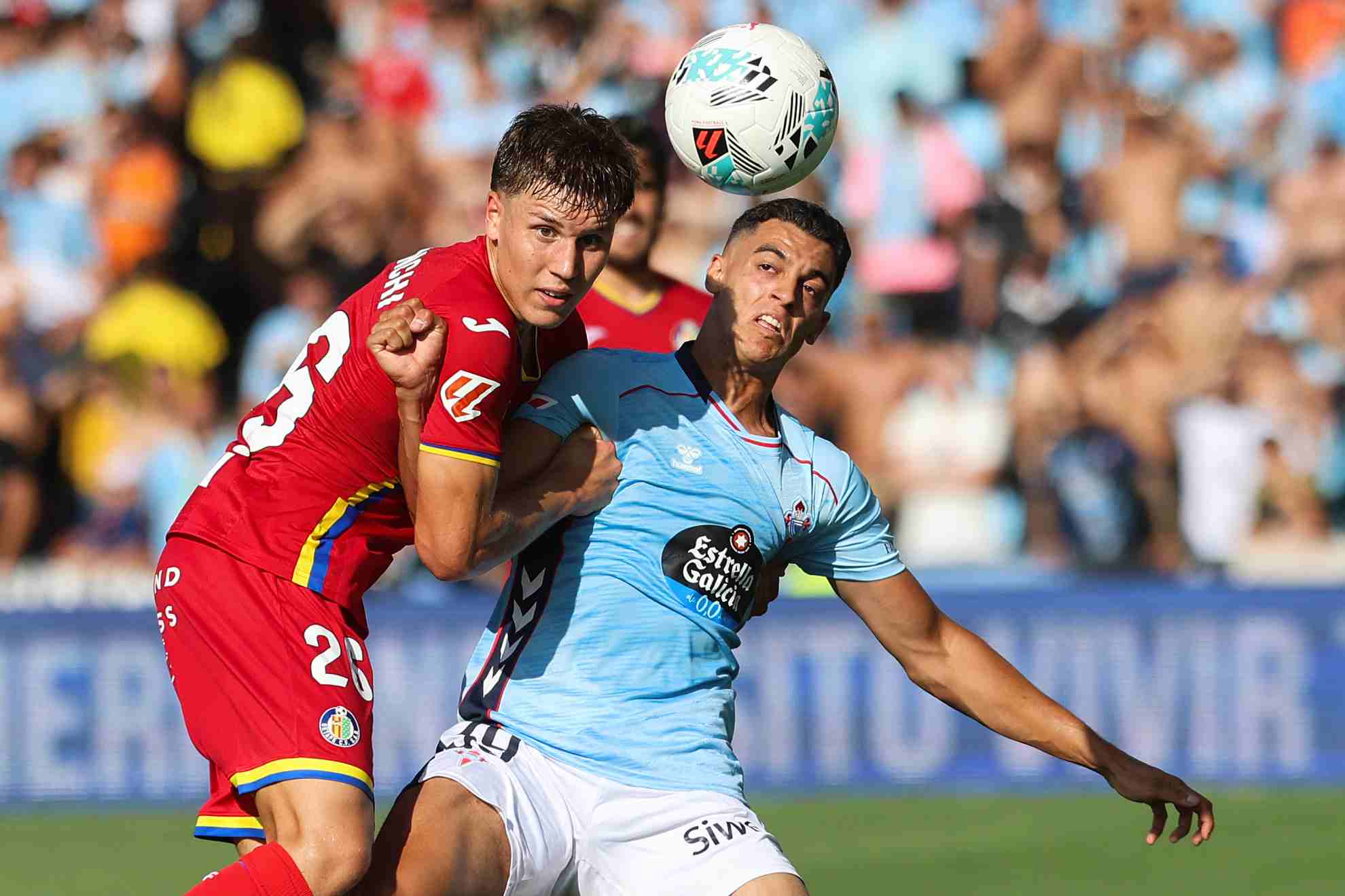 Jones El Abdellaoui, durante un partido con el Celta EFE