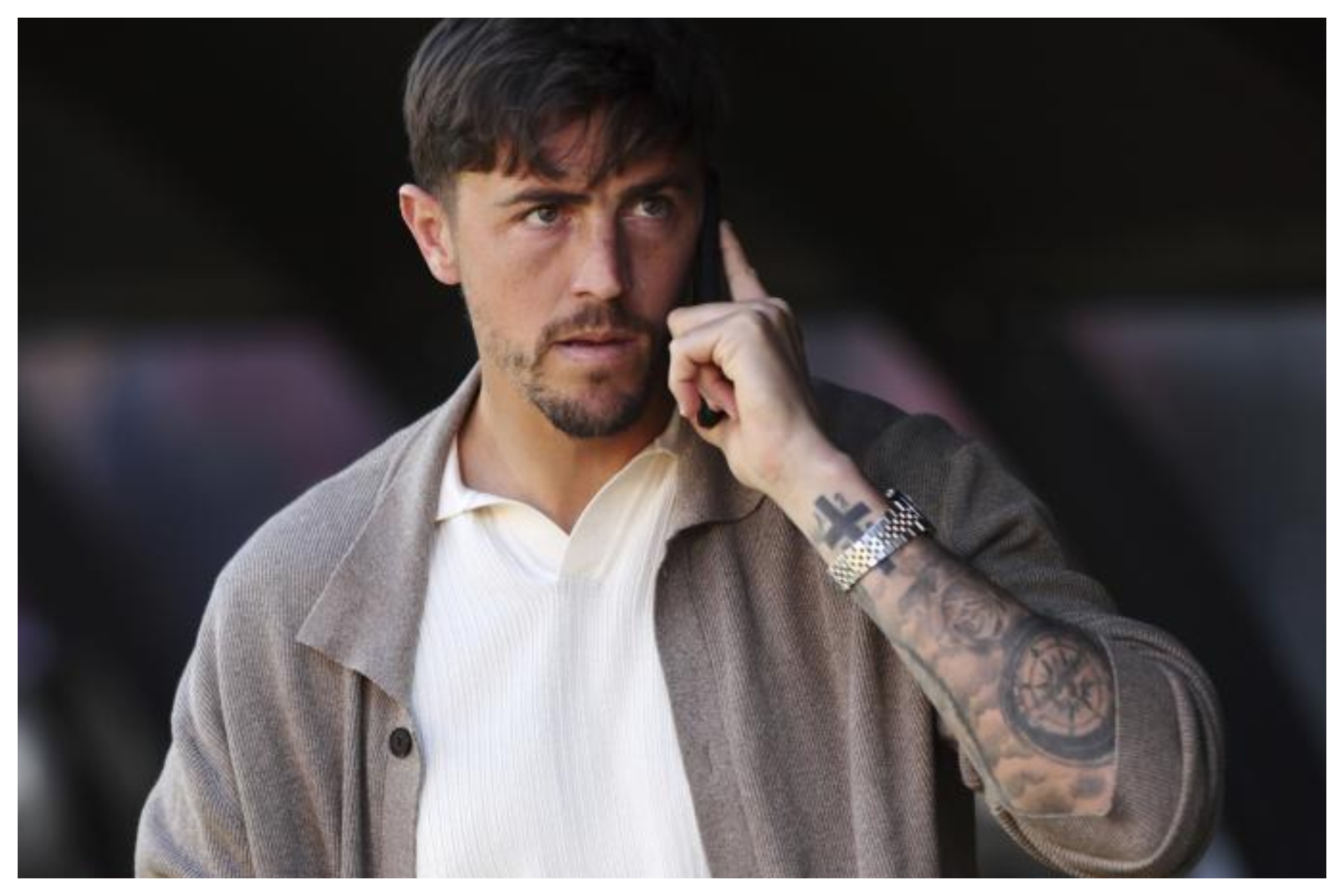 Raíllo, antes de un partido en el banquillo de Son Moix Tooru Shimada