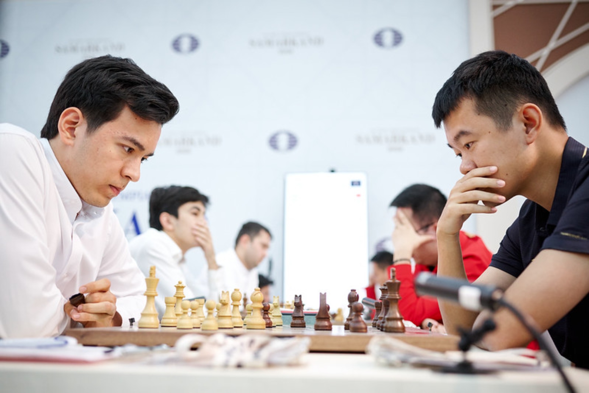 Uzbekistán ganó a China 3-1. FIDE