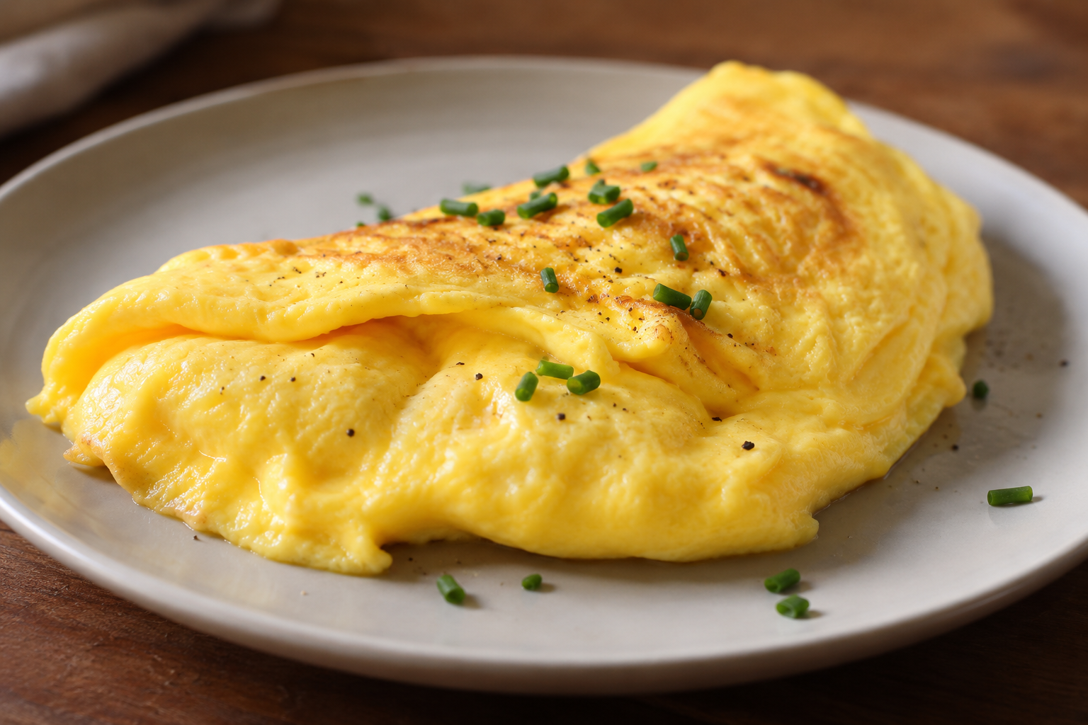 Tortilla francesa Imagen creada por IA