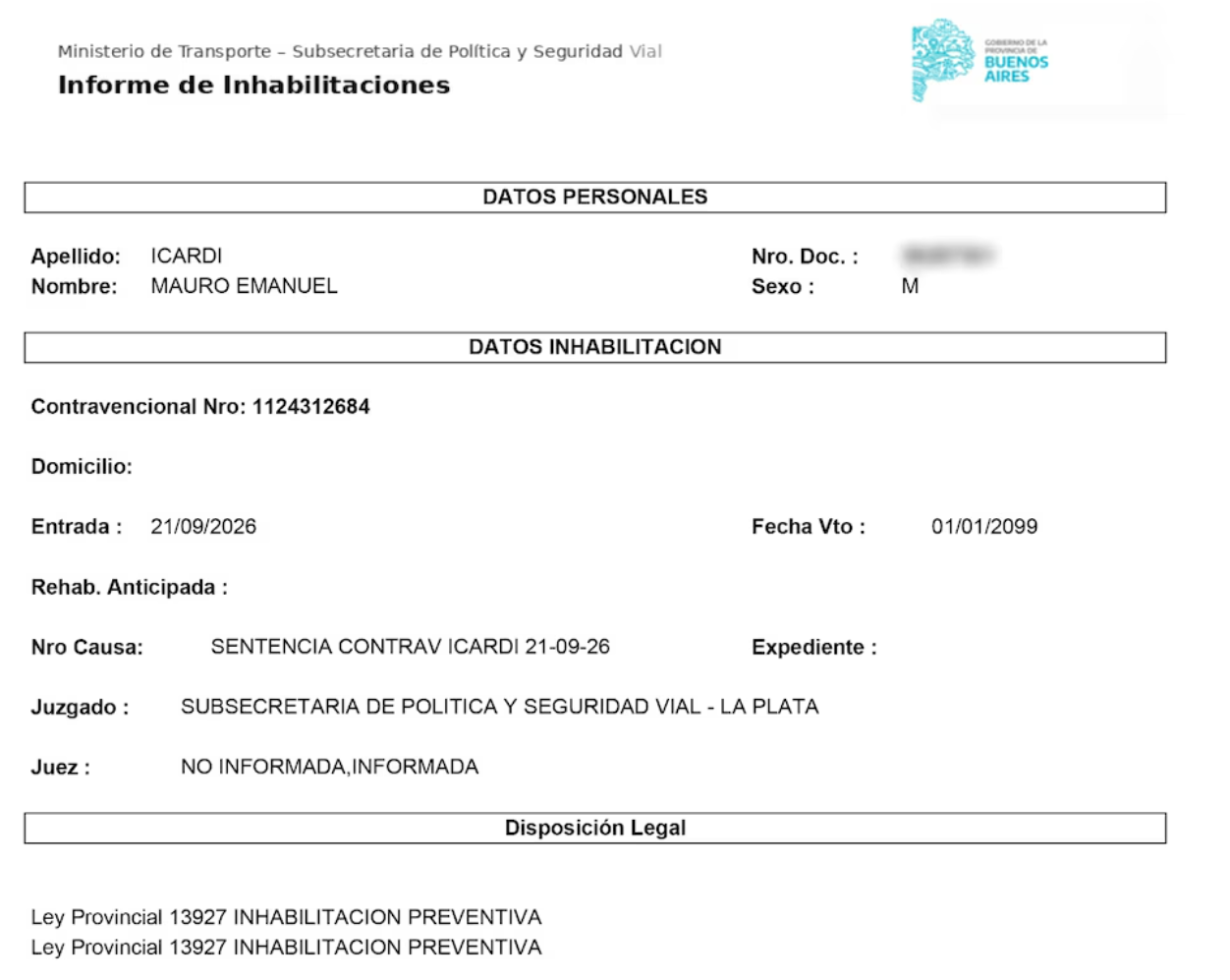La sanción a Mauro Icardi