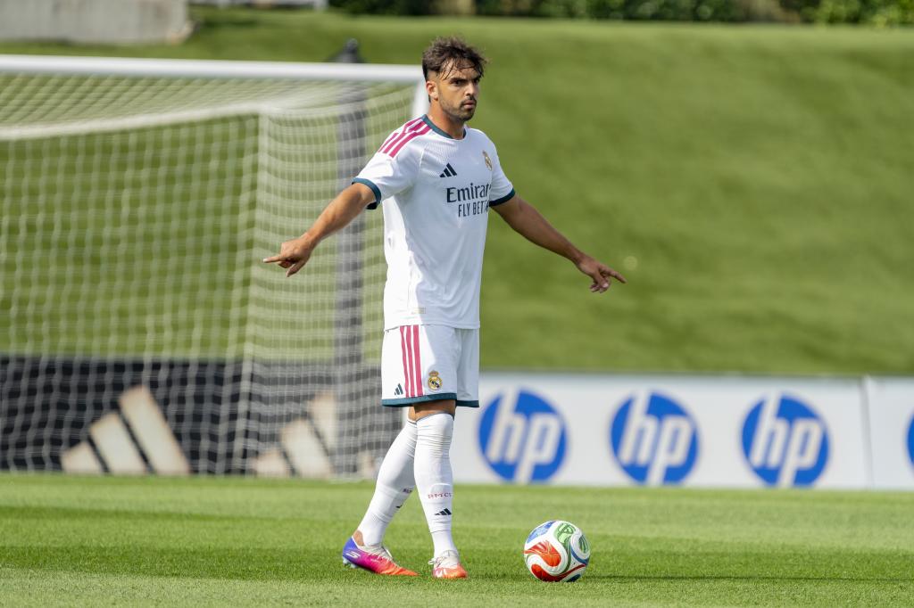 Partido amistoso entre el Real Madrid y el Leganes en el estadio Alfredo Di Stefano.