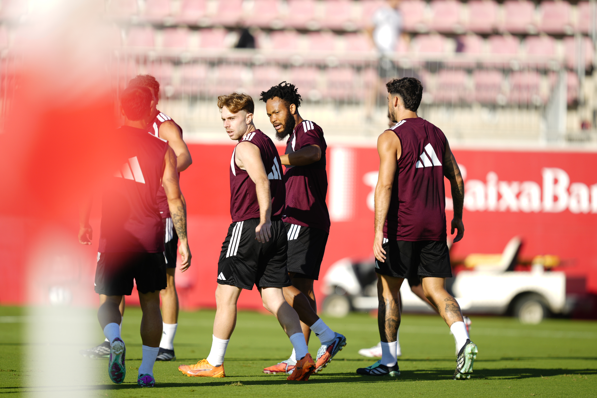 Amistoso entre el primer equipo y el filial del Sevilla. SEVILLA FC