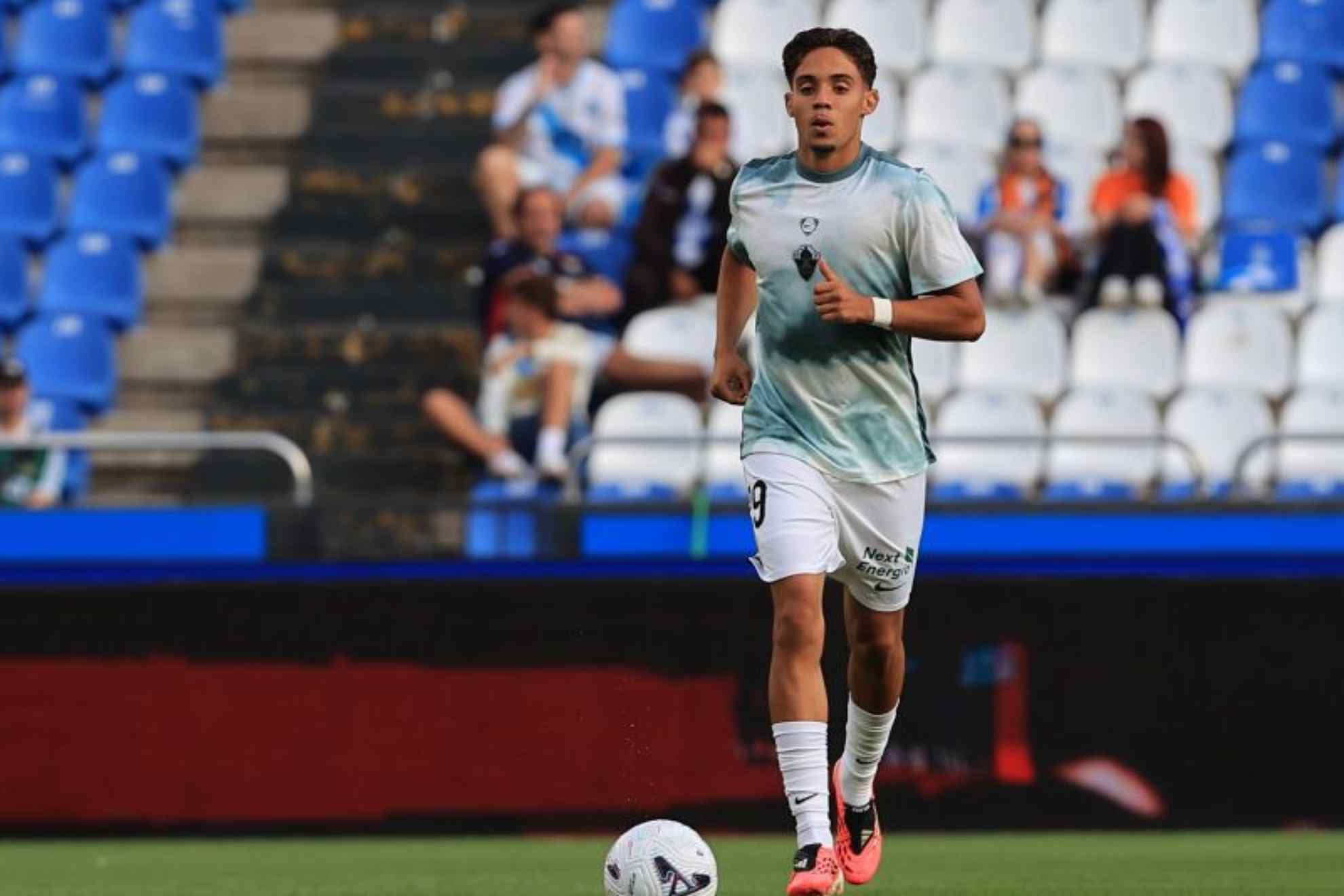 Ali Houary, en un partido con el Elche. LALIGA
