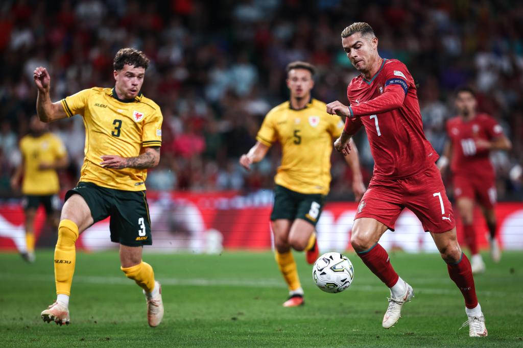 Cristiano Ronaldo en su partido contra Gales (Lisboa) EFE/EPA/RODRIGO ANTUNES