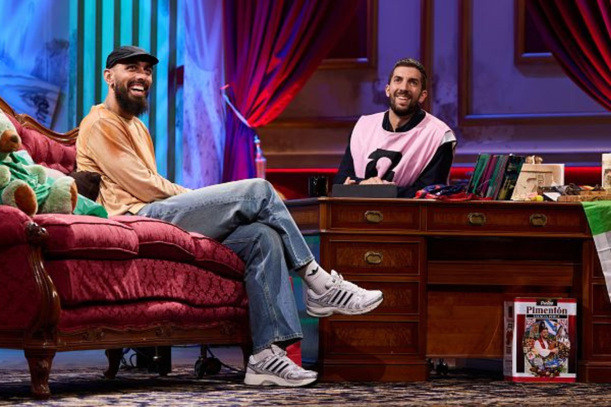 Borja Iglesias fue el invitado en 'La Revuelta' de este jueves envuelto en polemica redes sociales