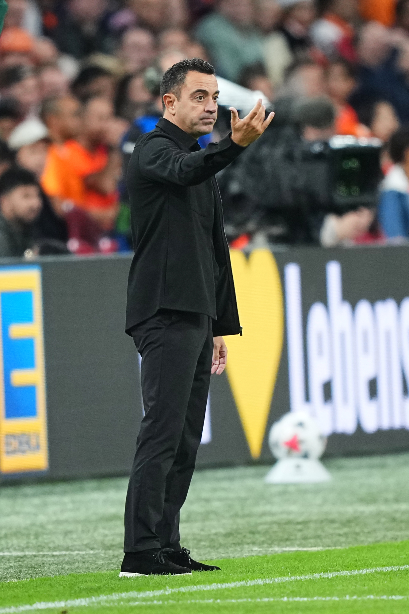 Xavi Hernández: "Estoy satisfecho porque jugamos muy bien. Fuimos mejores que Alemania"