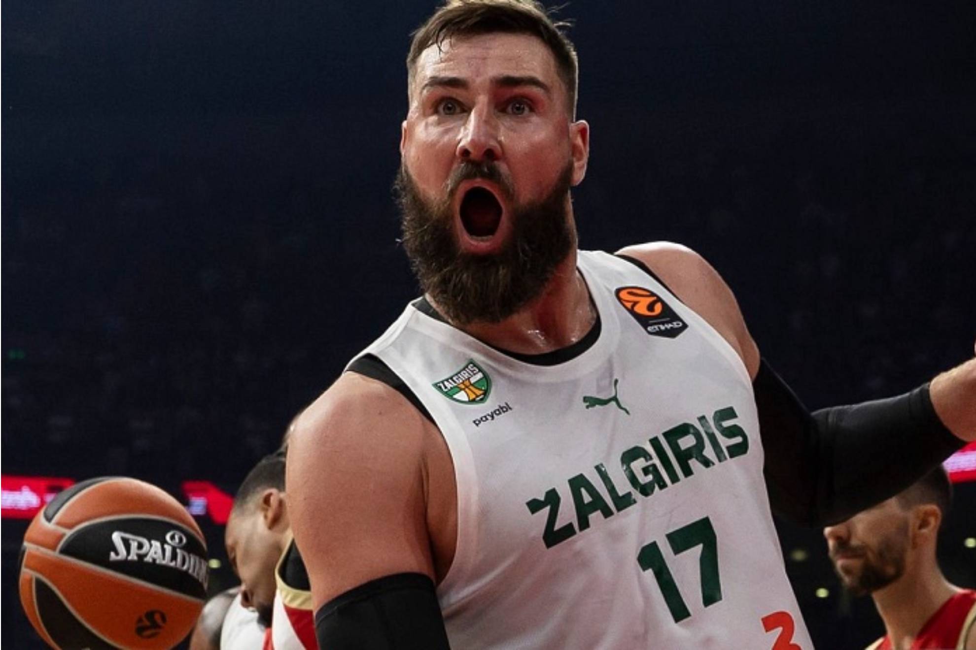 Jonas Valanciunas, en el encuentro ante el Estrella Roja. Srdjan Stevanovic
