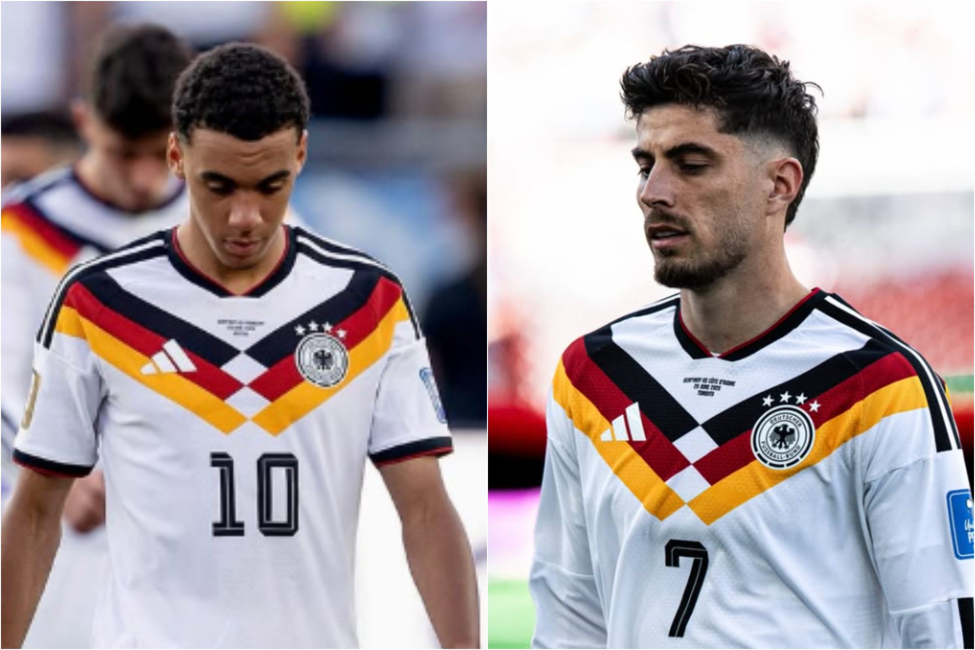 Musiala y Havertz, con la selección alemana. IG