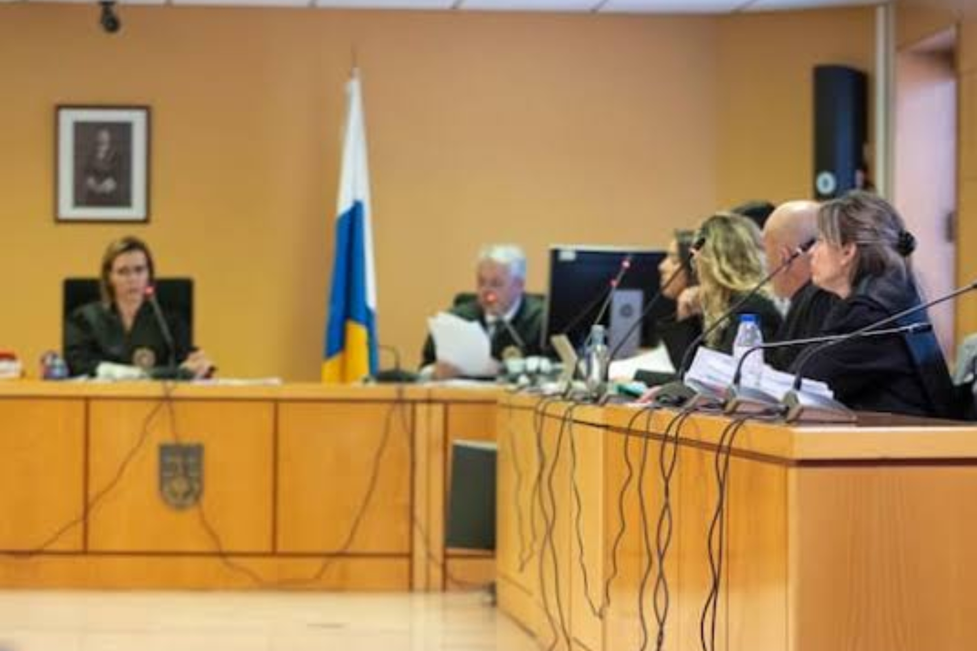 Jurado popular de nueve personas en el juicio a Begoña Gómez.