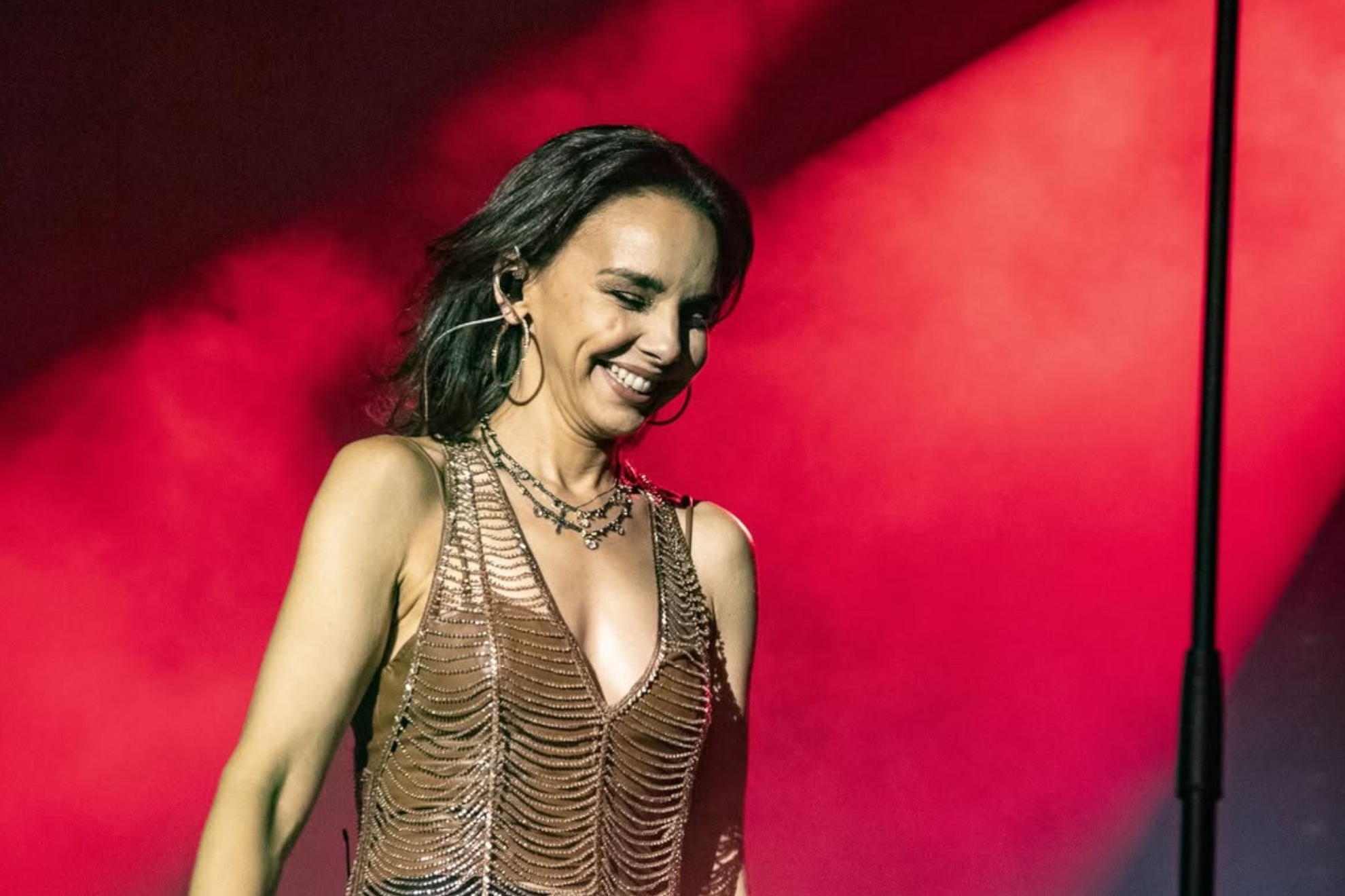 Chenoa, en su concierto en Móstoles RRSS