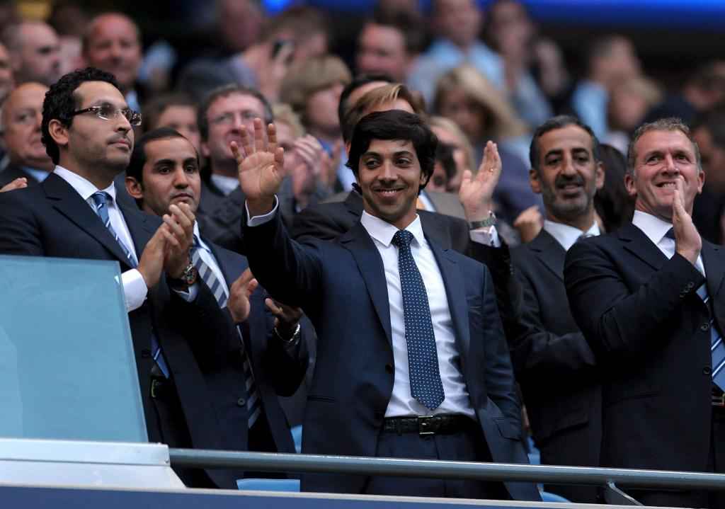 El dueño del Manchester City, Sheikh Mansour
