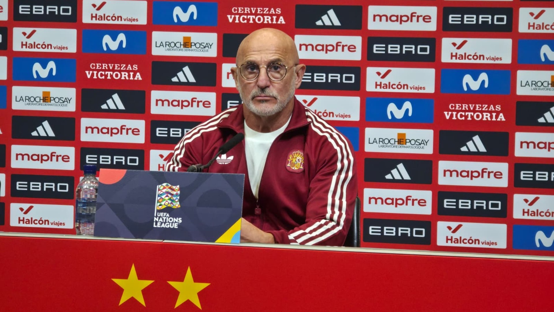 De la Fuente: "No es lo más adecuado jugar cuatro partidos en diez días"