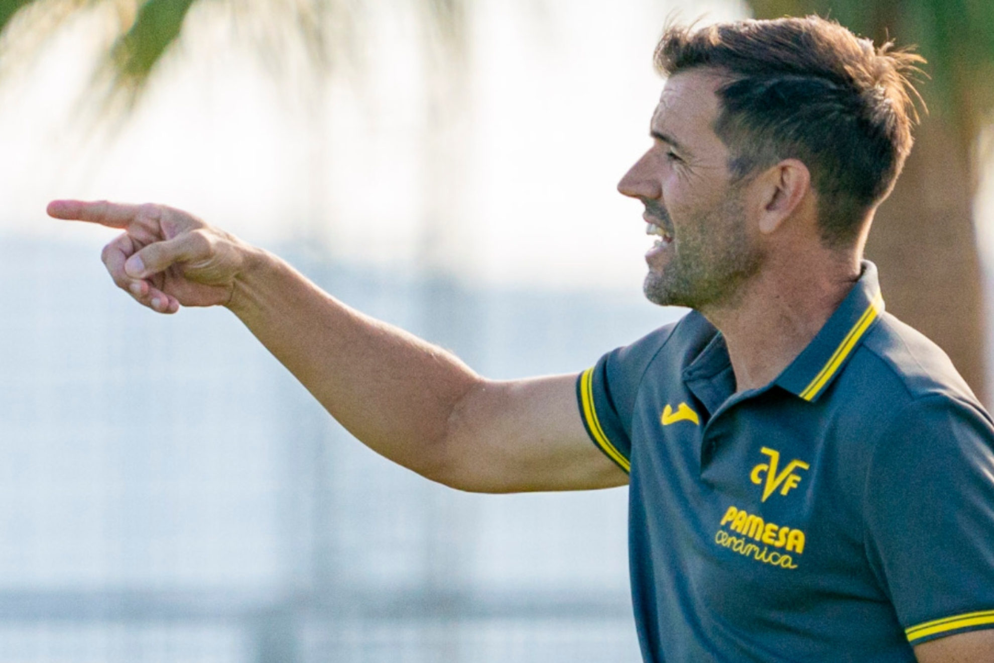 David Albelda, entrenador del Villarreal B. Villarreal CF