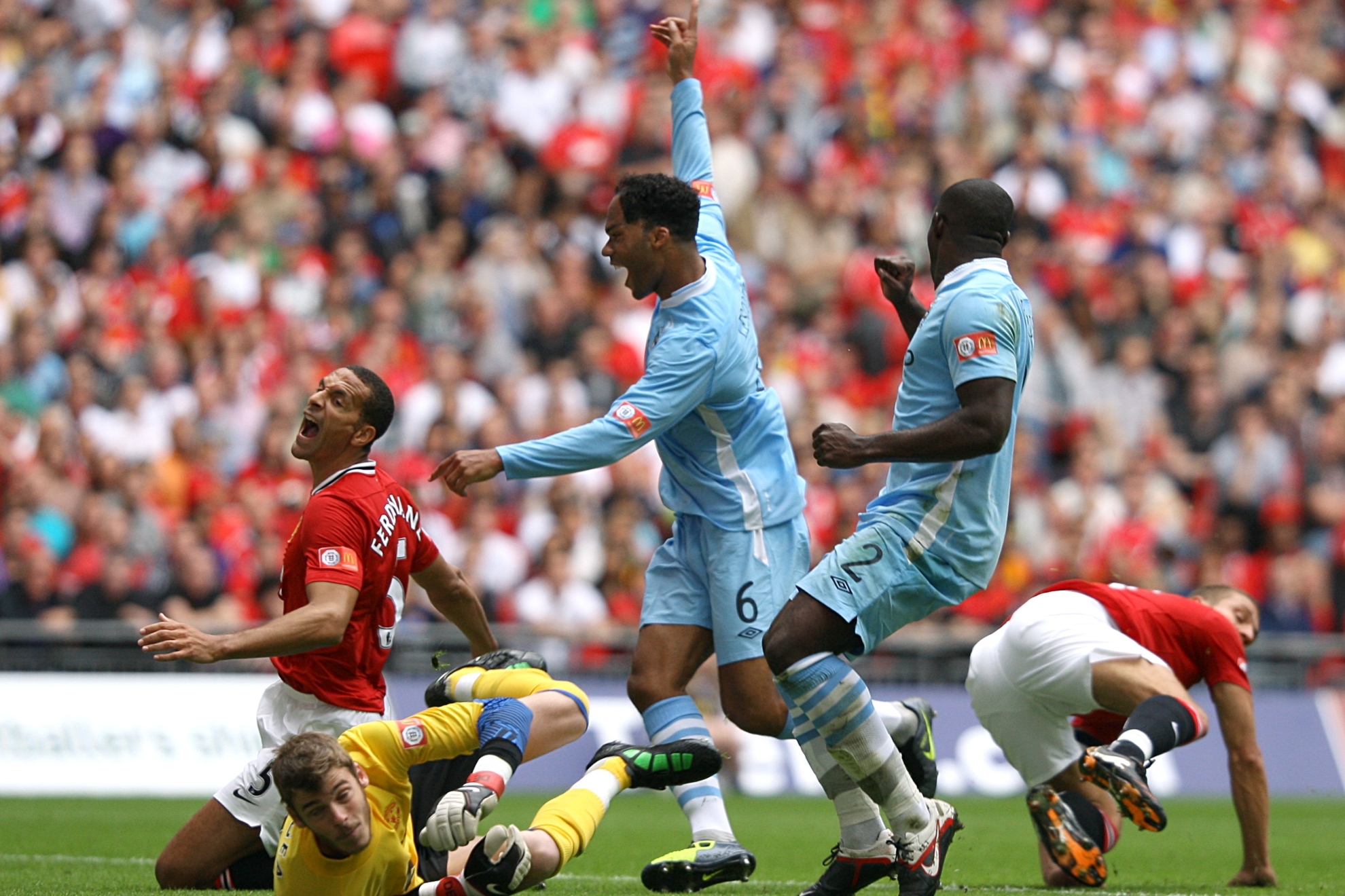 Imagen de un partido City-United en 2011. GETTY